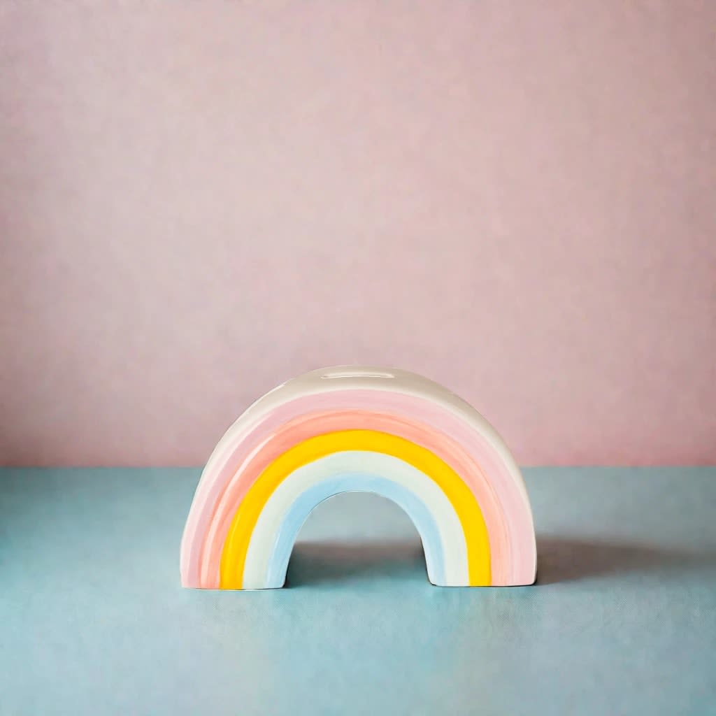 Ceramic Rainbow Bank