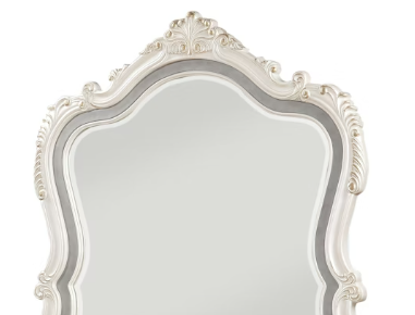 Chantelle Pearl White Finish Mirror