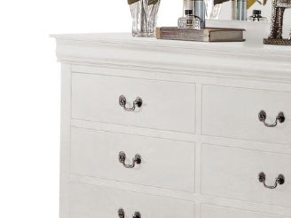 Louis Philippe White Finish Dresser