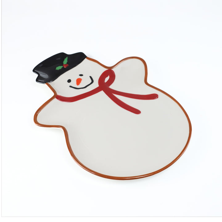 Winterfest Snowman Large Tray