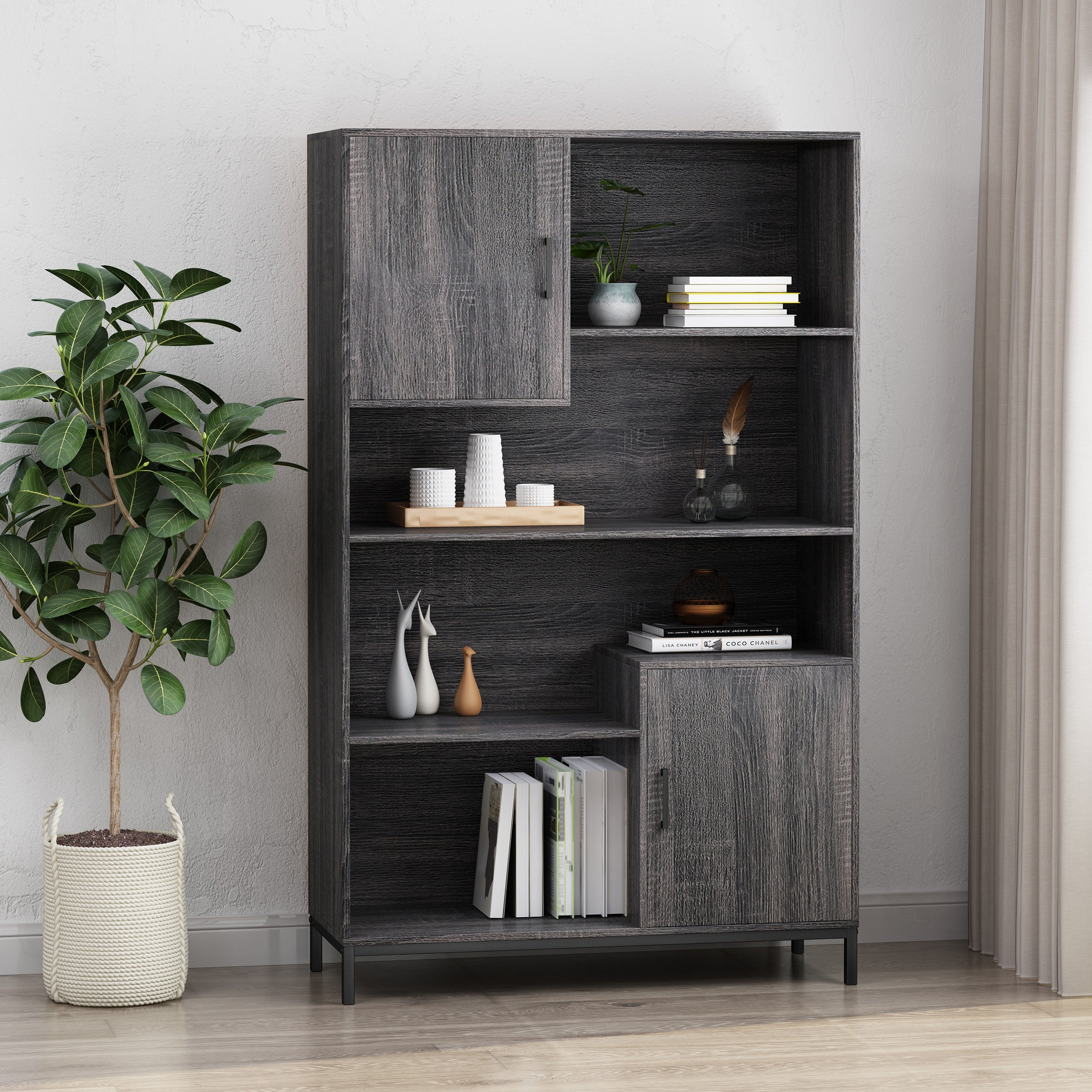 Cube Unit Wooden Book Shelf