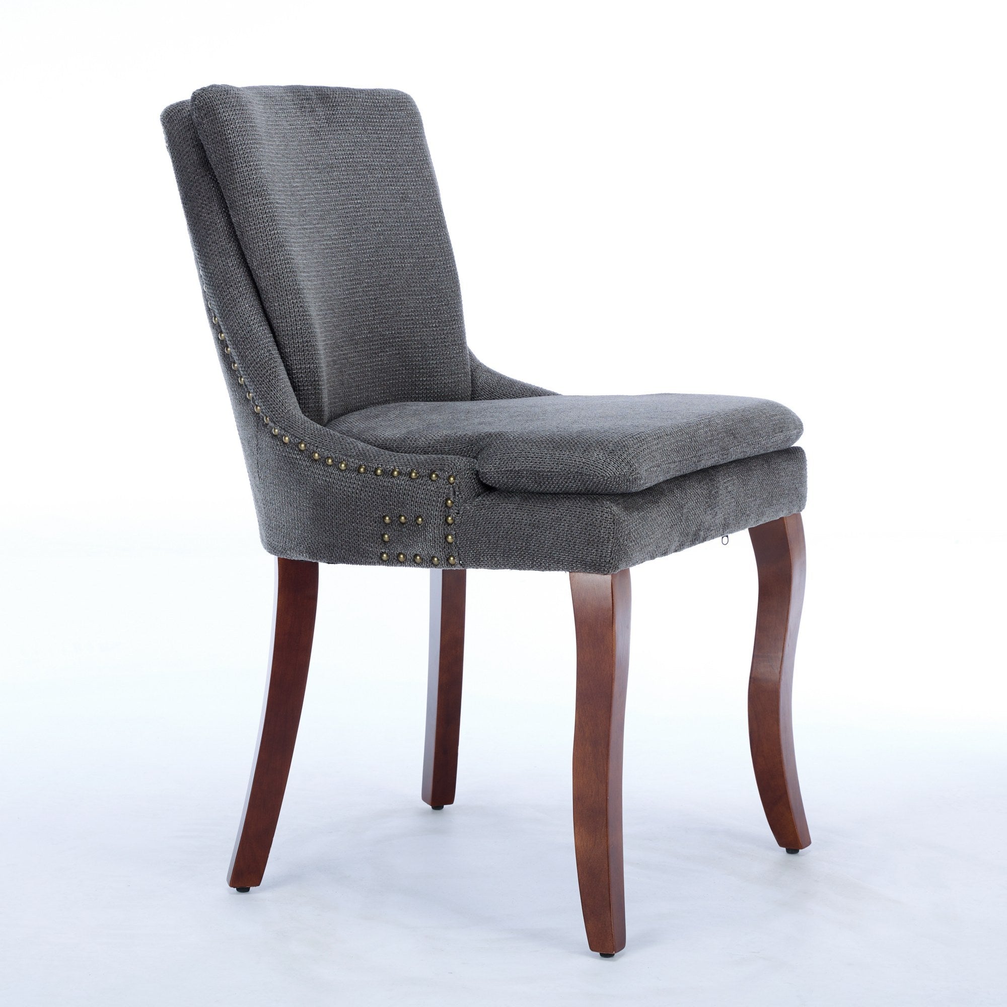 Modern Dining Chairs Set of 2, Gray