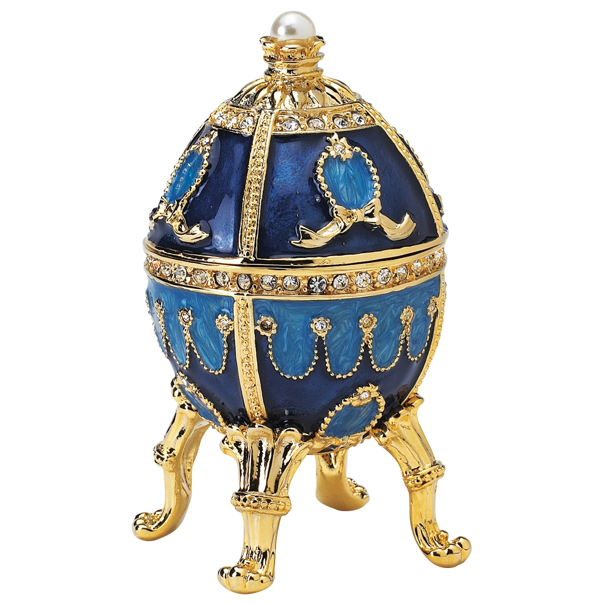 The Pushkin Collection Romanov Style Enameled Egg: Natalia