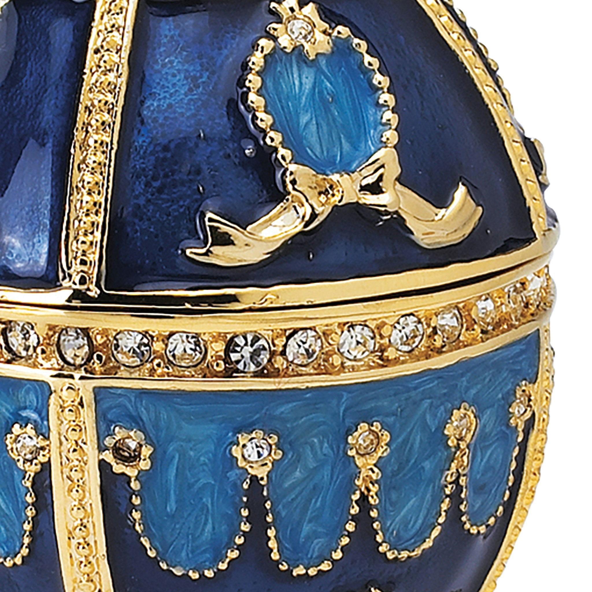 The Pushkin Collection Romanov Style Enameled Egg: Natalia