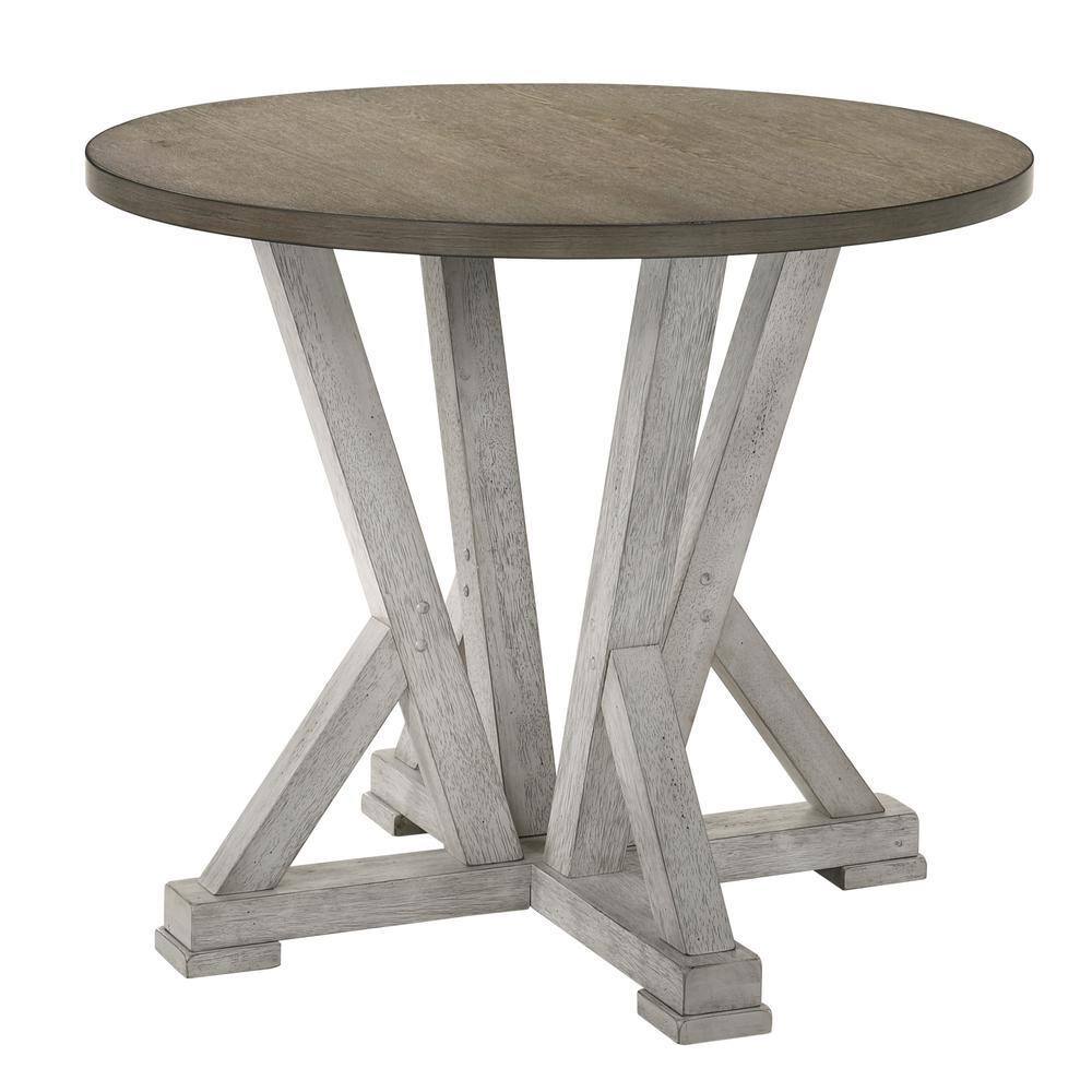 Counter-Height Dining Set with Round Pedestal Table