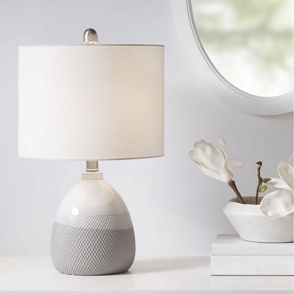 Ceramic Textured Table Lamp