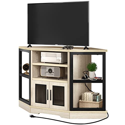 Corner TV Stand with Entertainment Center