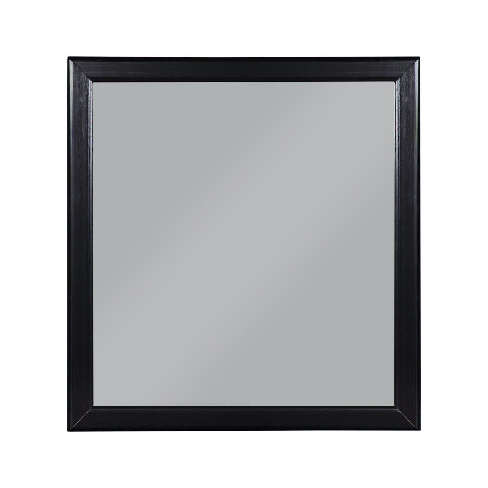 Louis Philippe Black Finish Mirror