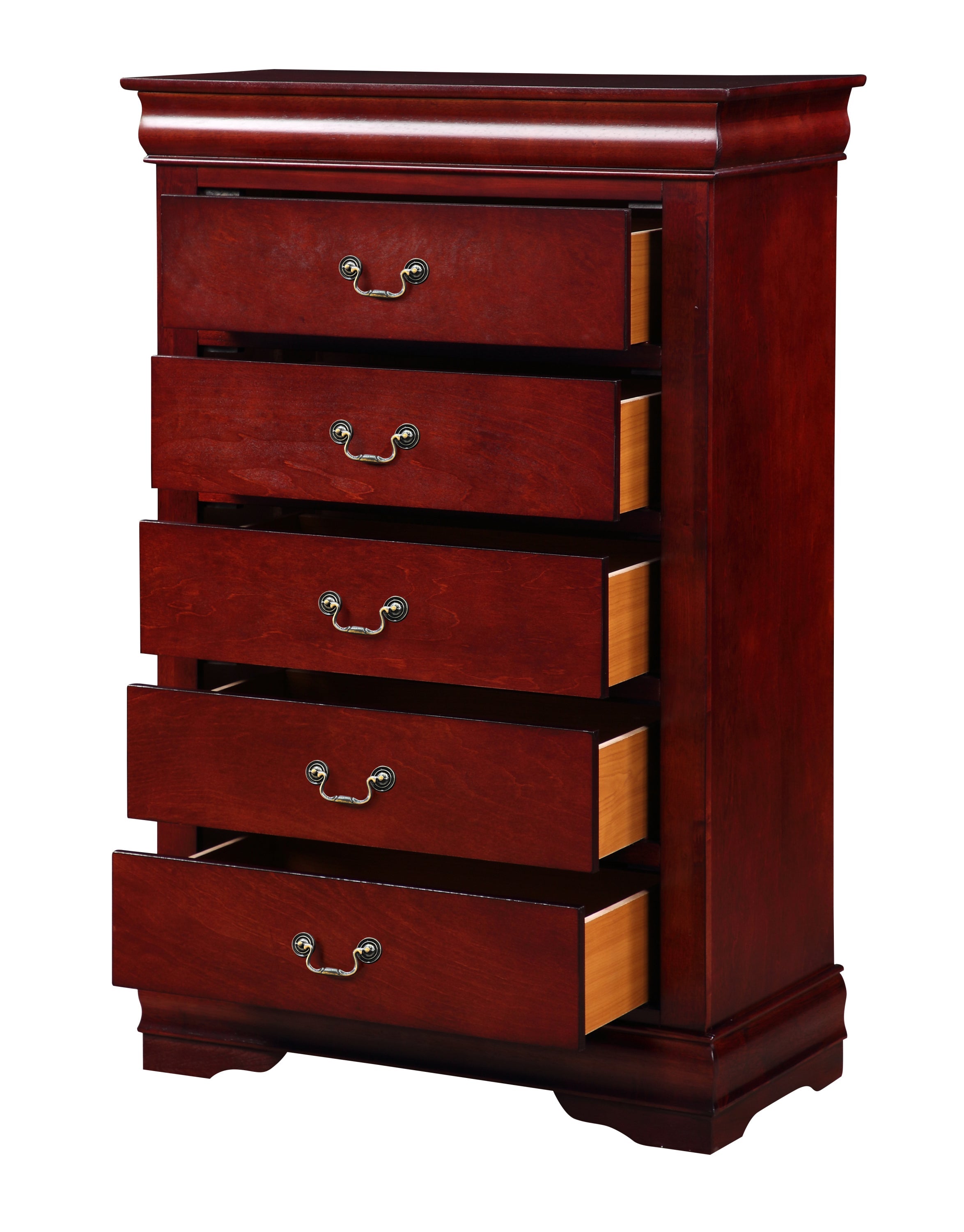 Louis Philippe Cherry Finish Chest