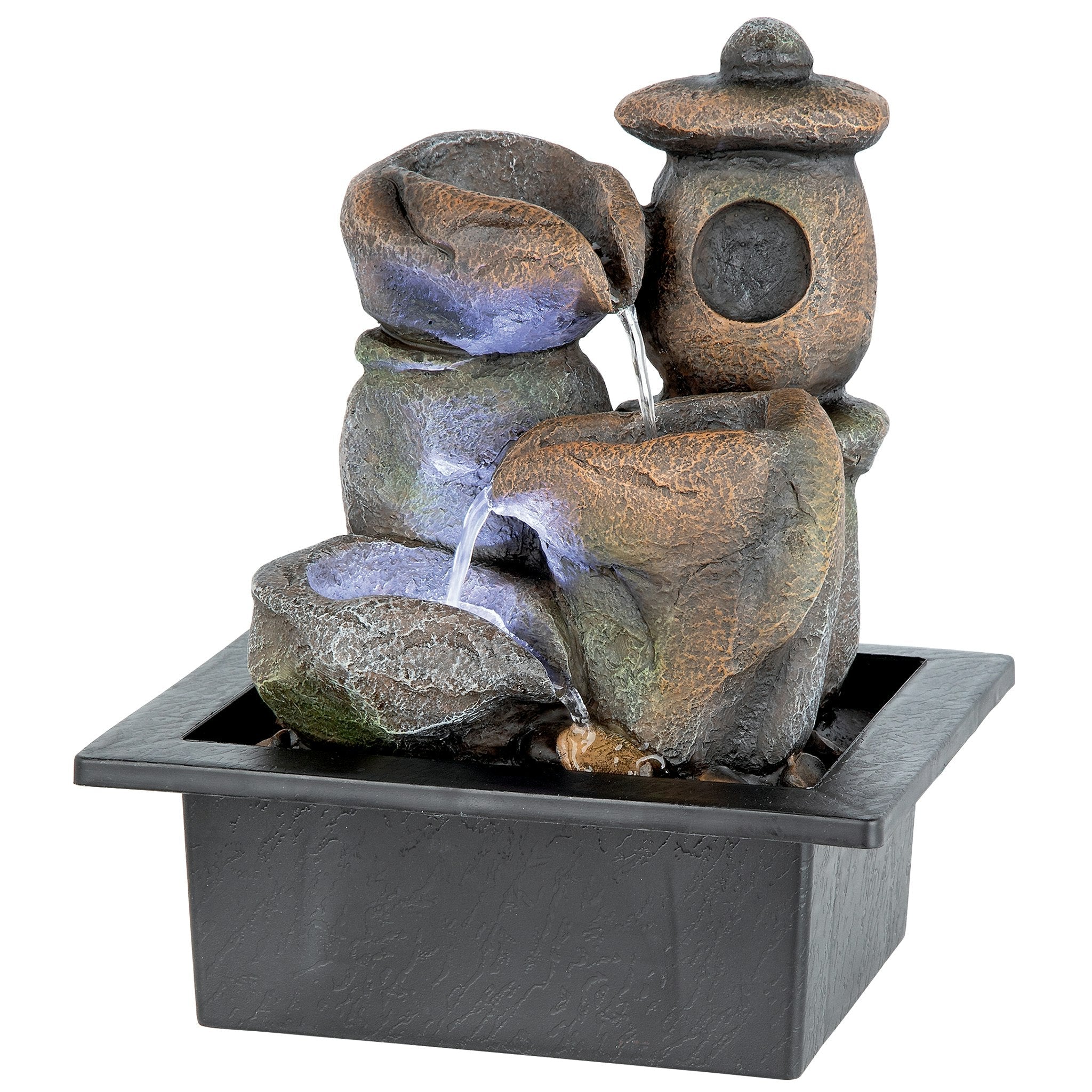 Nishi Japanese-Style Tabletop Fountain