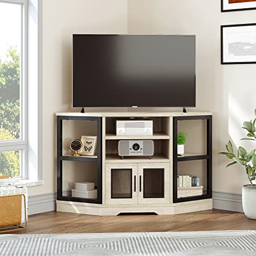 Corner TV Stand with Entertainment Center