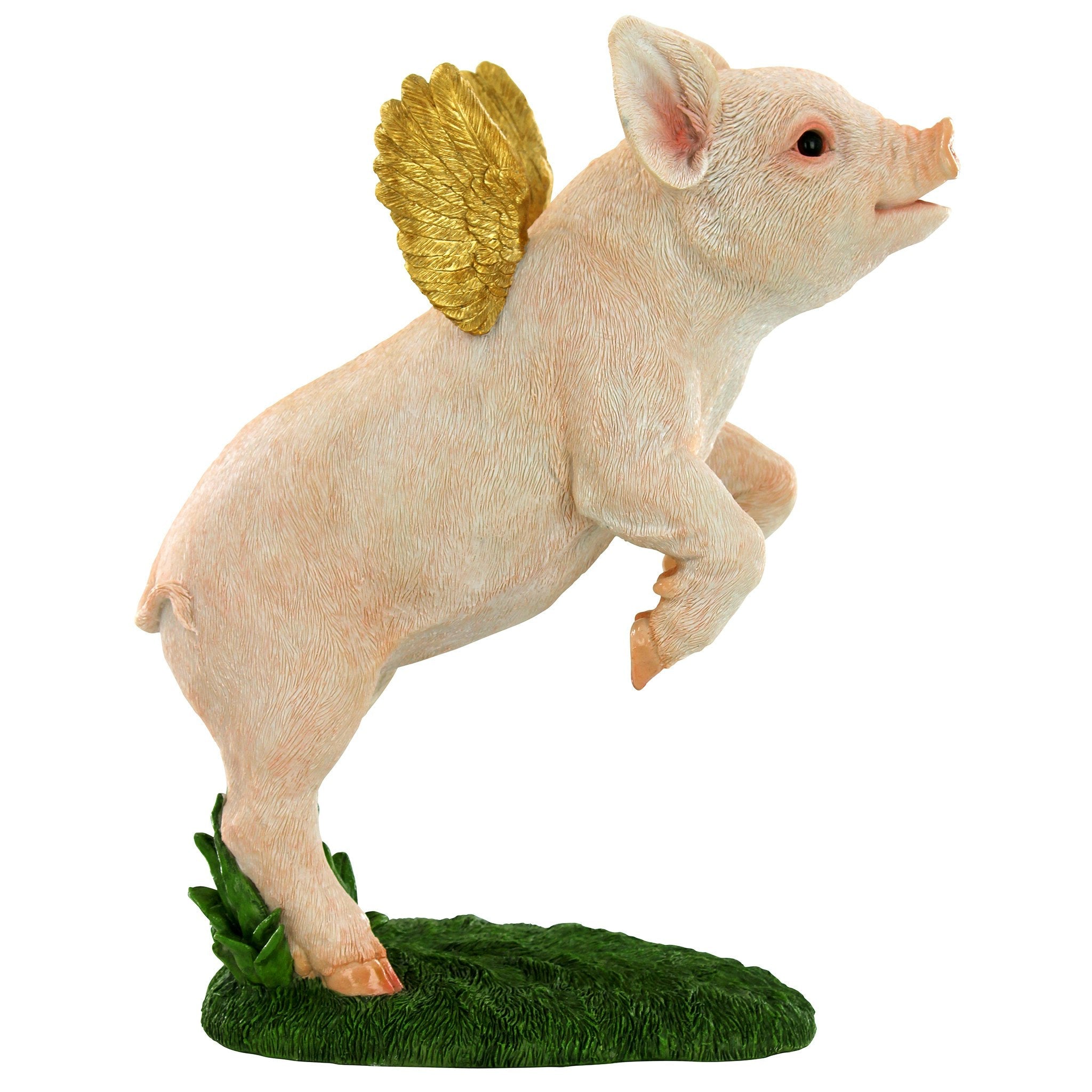 When Pigs Fly Flamboyant Farm Statue