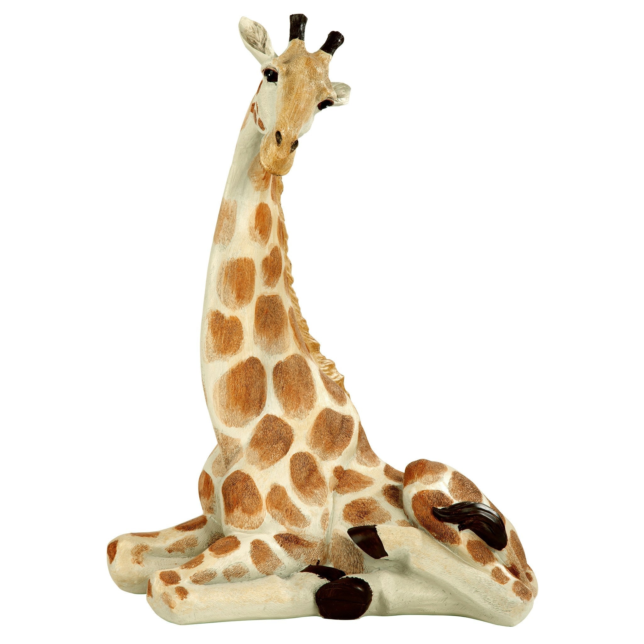 Zari, the Resting Giraffe Statue