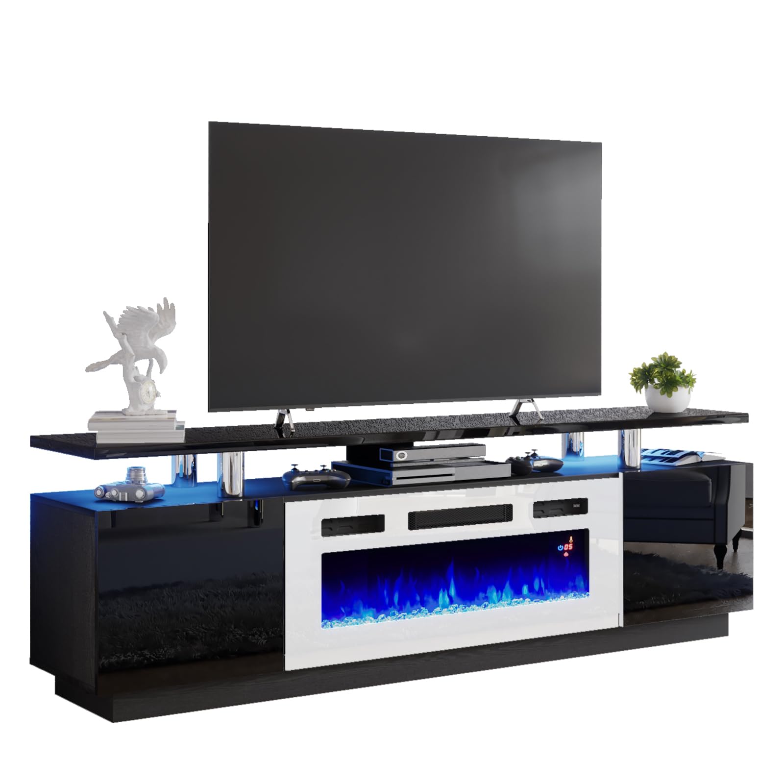 Fireplace TV Stand with 36" Fireplace,