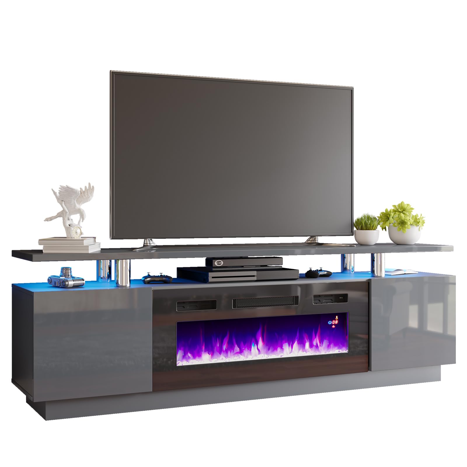 Fireplace TV Stand with 36" Fireplace,