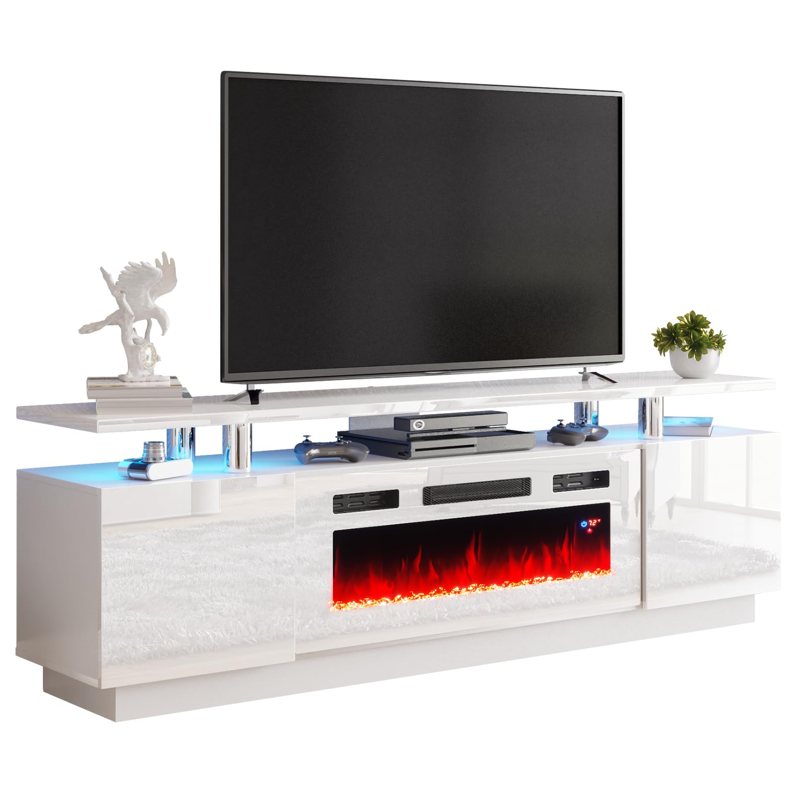 Fireplace TV Stand with 36" Fireplace,