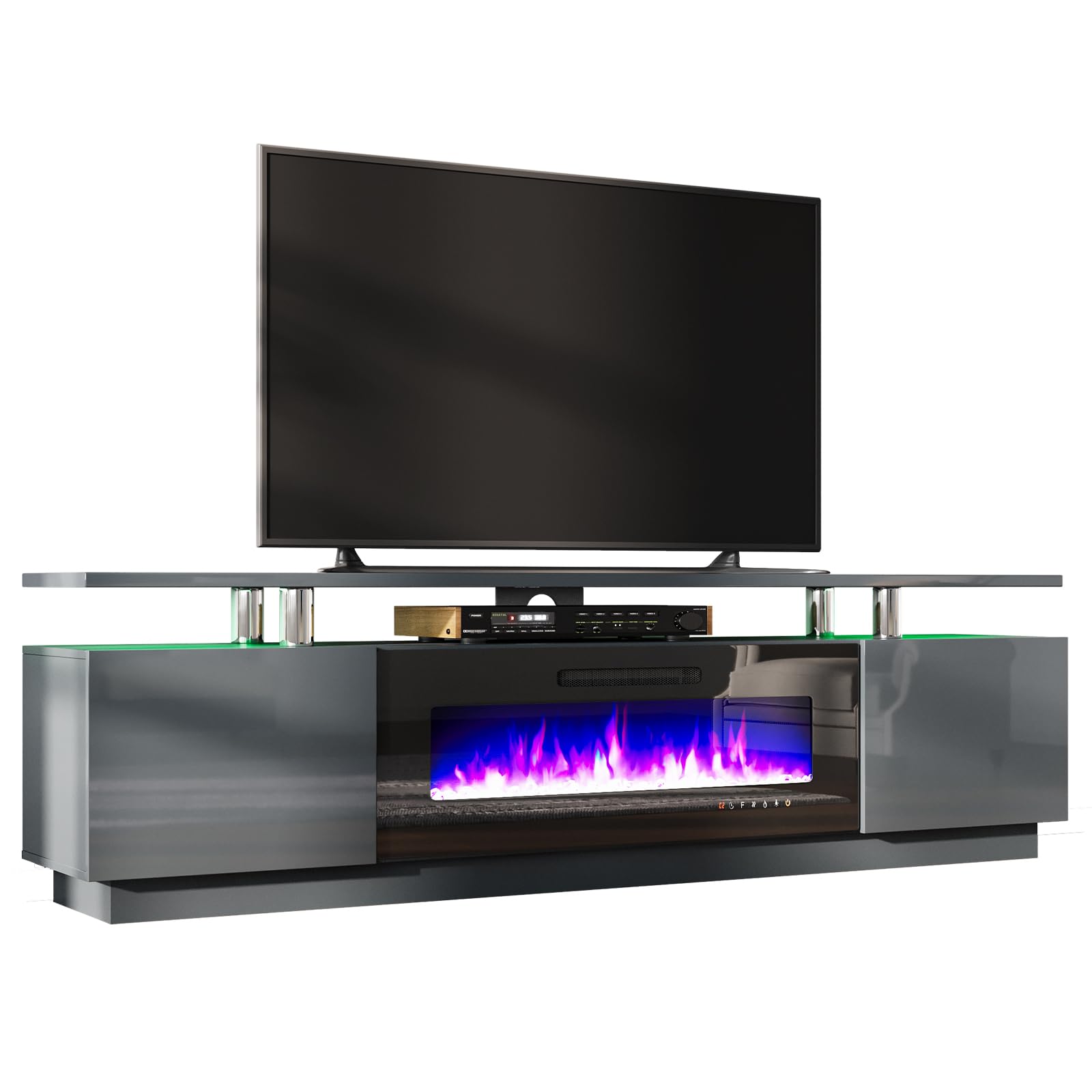 Fireplace TV Stand with 36" Fireplace,