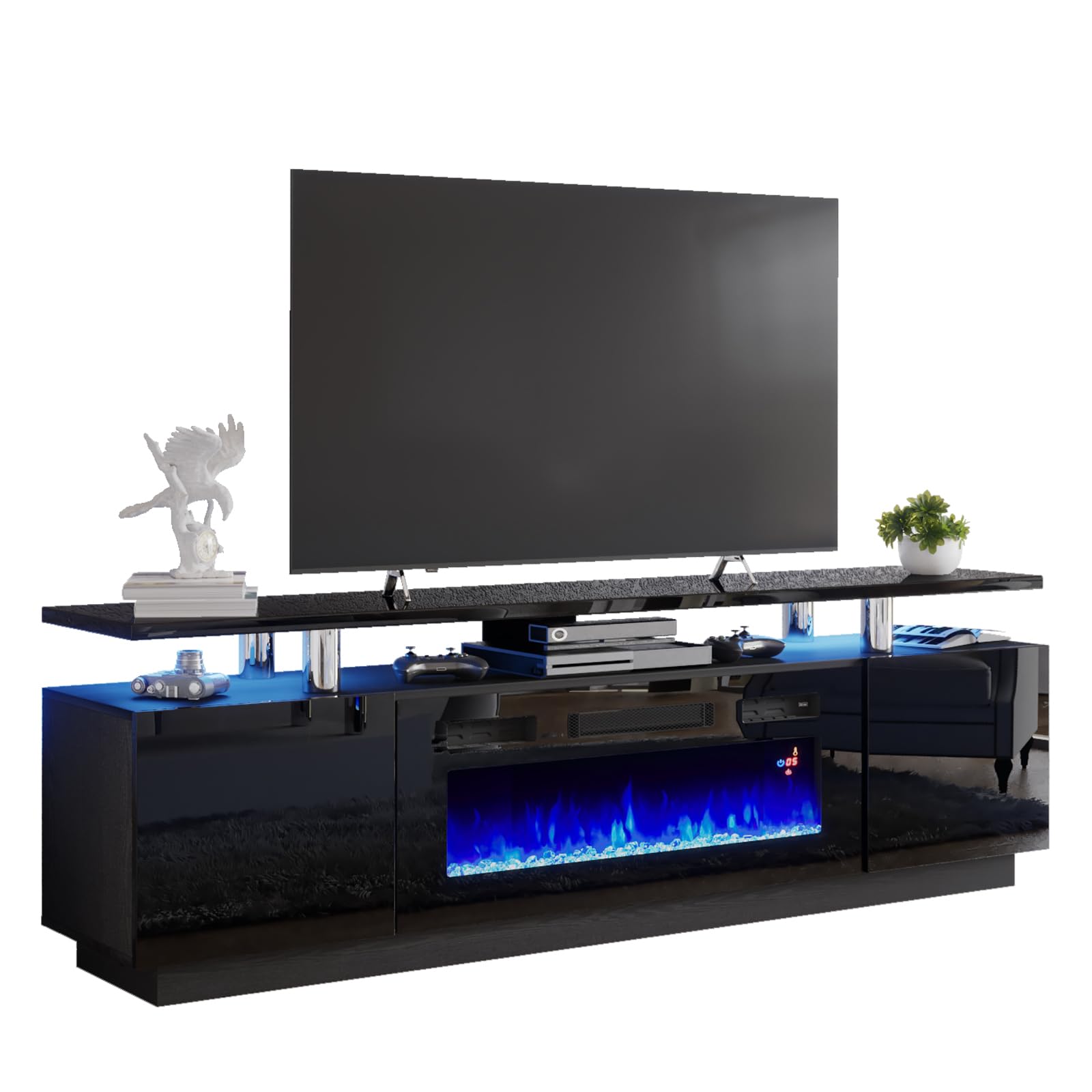 Fireplace TV Stand with 36" Fireplace,