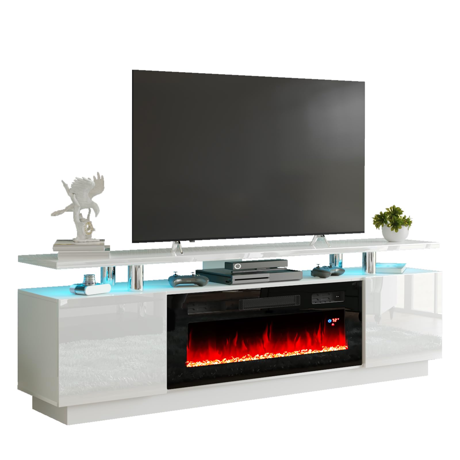 Fireplace TV Stand with 36" Fireplace,