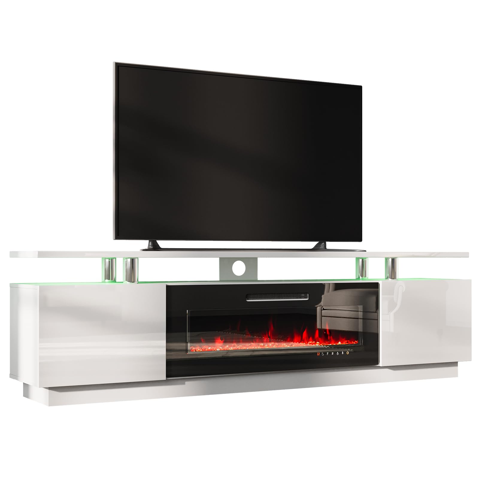 Fireplace TV Stand with 36" Fireplace,