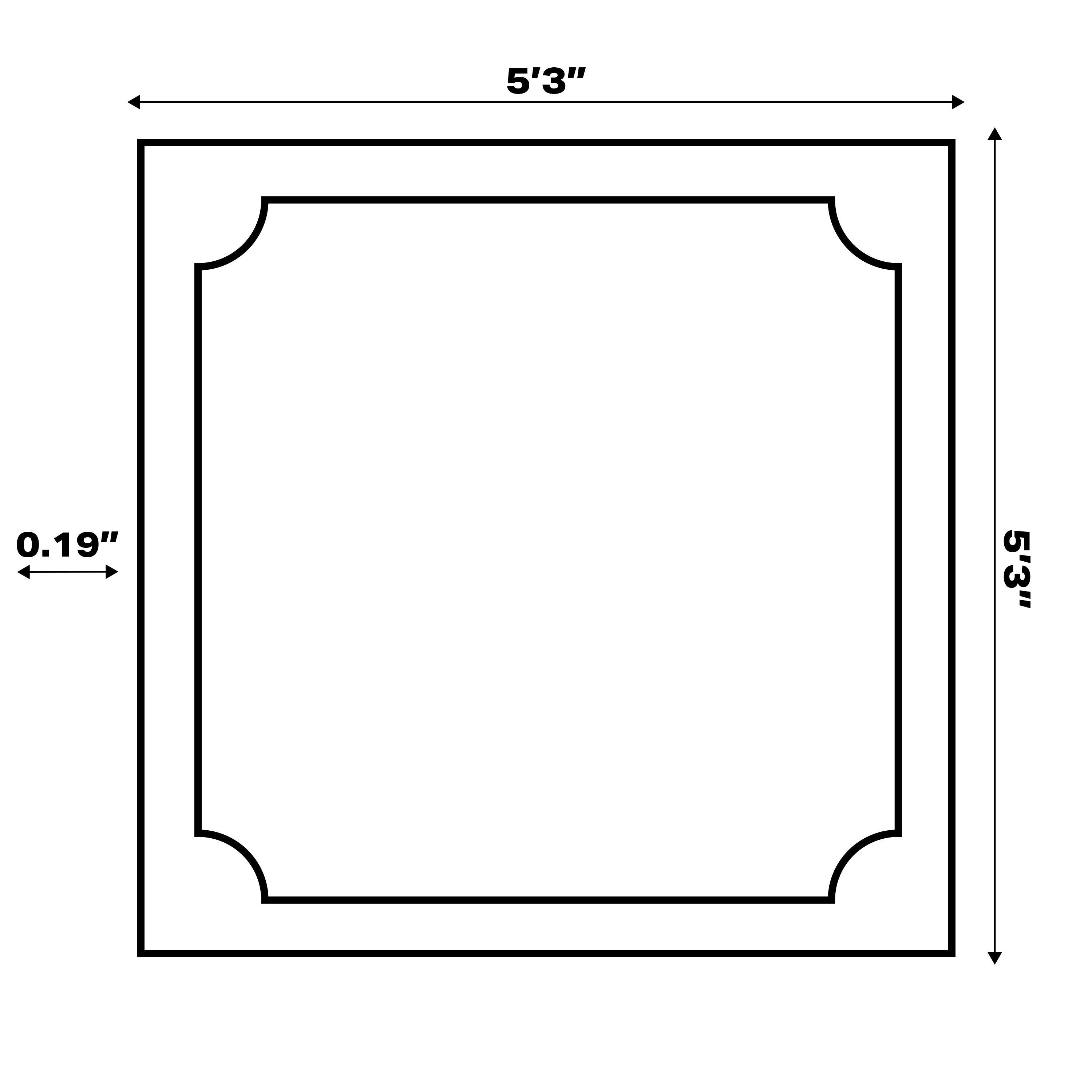 Nevis Palm Indoor/Outdoor Square Area Rug