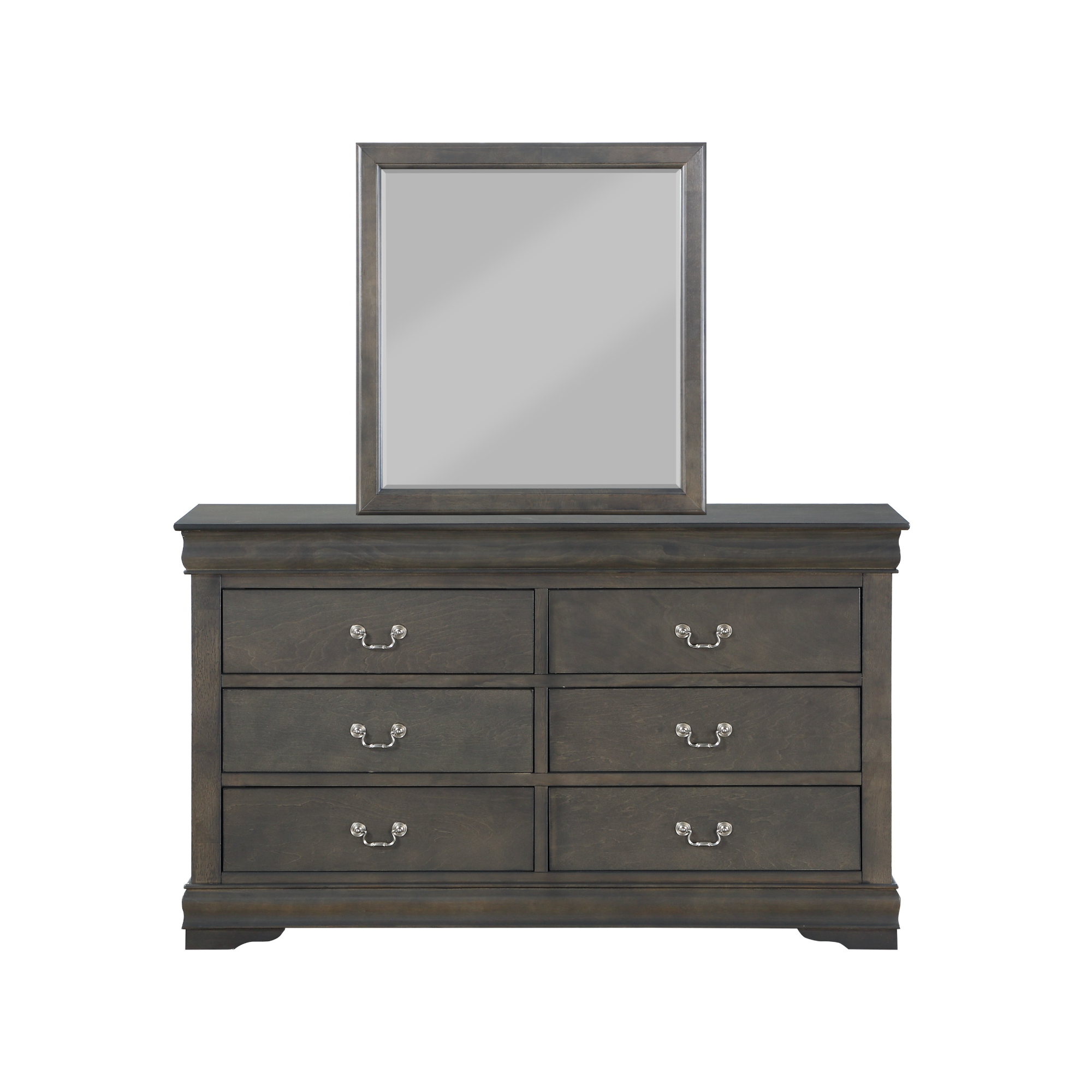 Louis Philippe Dark Gray Mirror