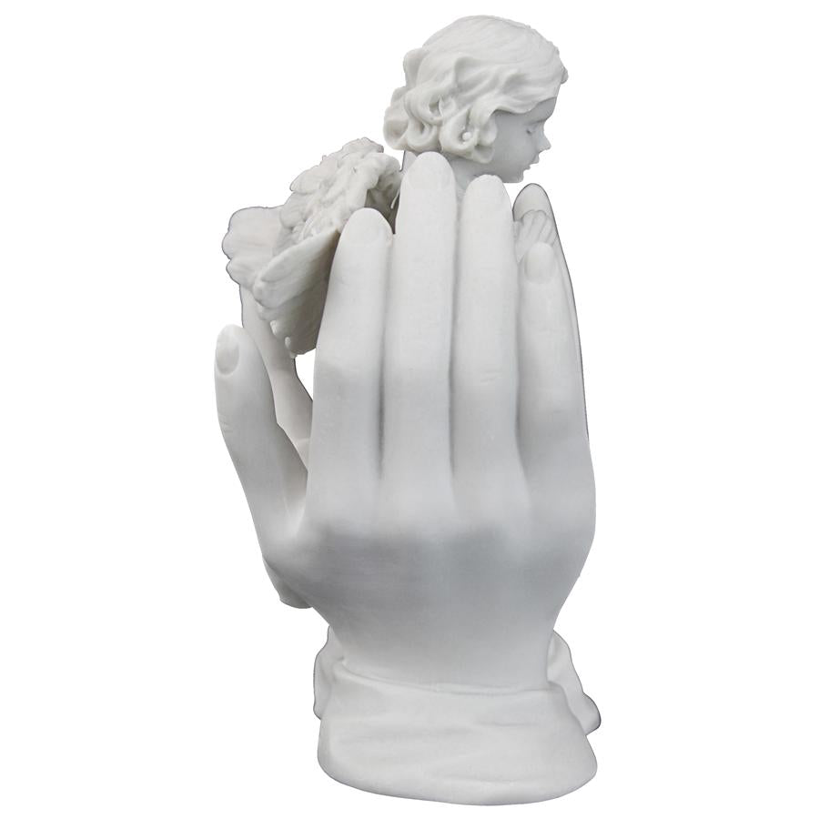 Prayers of an Angel Bonded Marble Statue