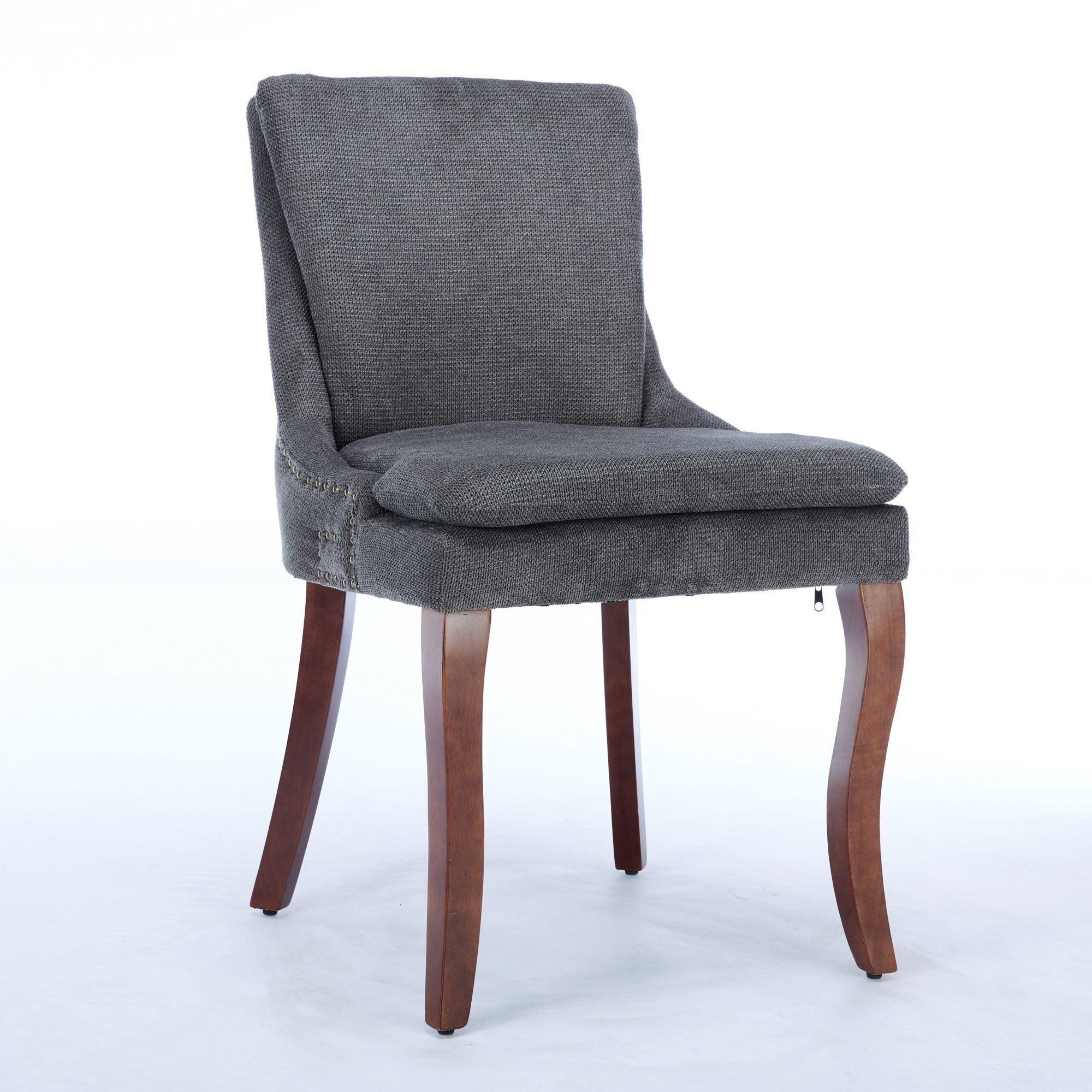 Modern Dining Chairs Set of 2, Gray