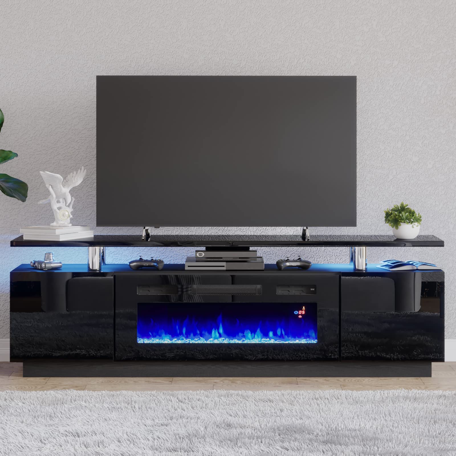 Fireplace TV Stand with 36" Fireplace,