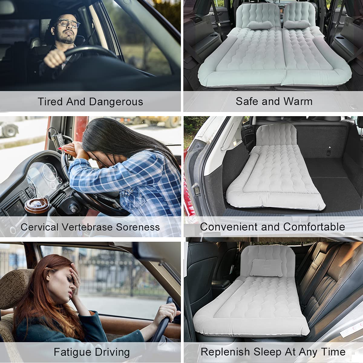 3-in-1 SUV Car Mattress