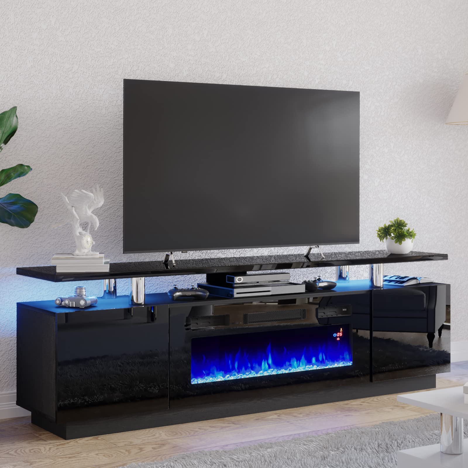 Fireplace TV Stand with 36" Fireplace,