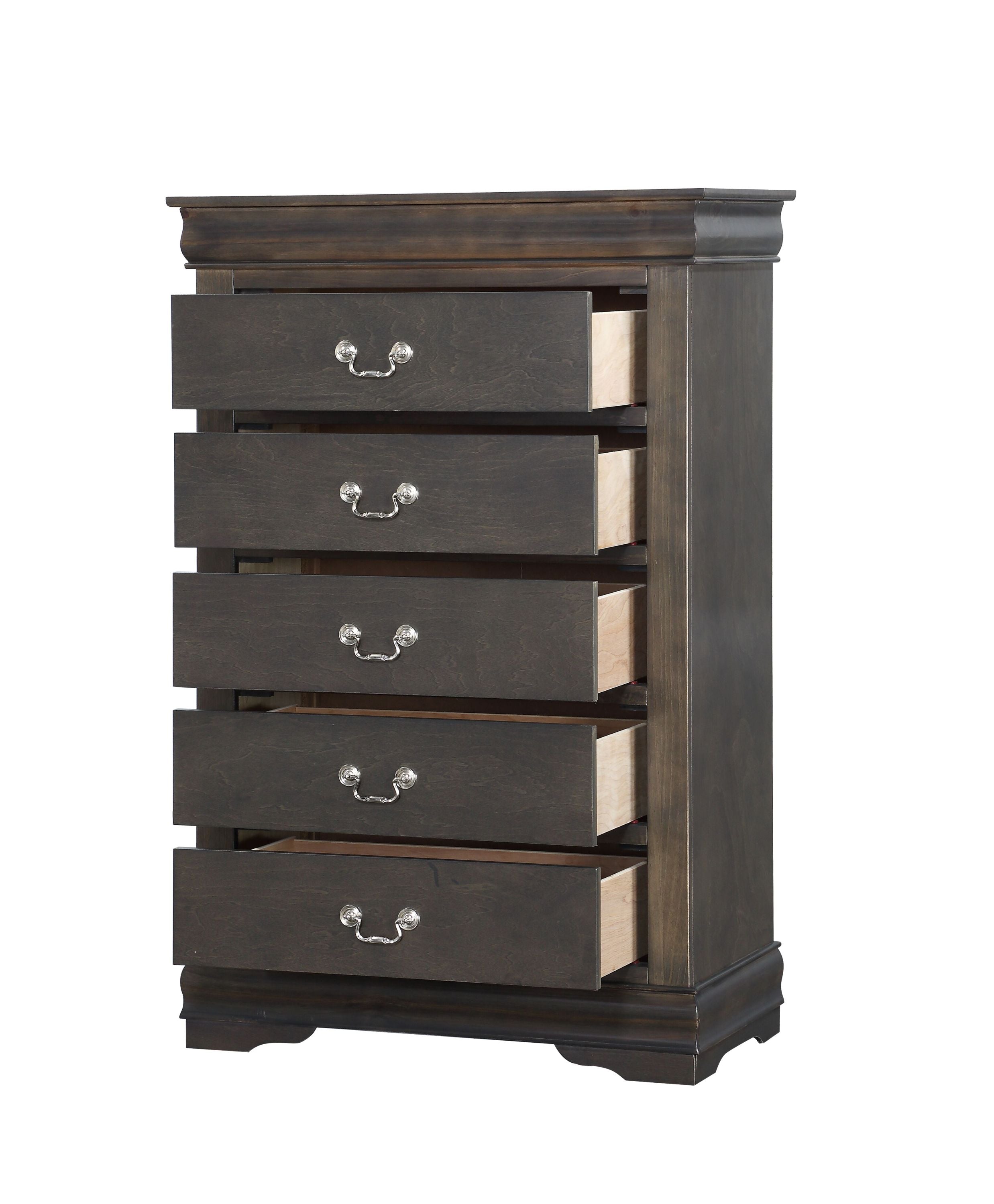 Louis Philippe Dark Gray Chest