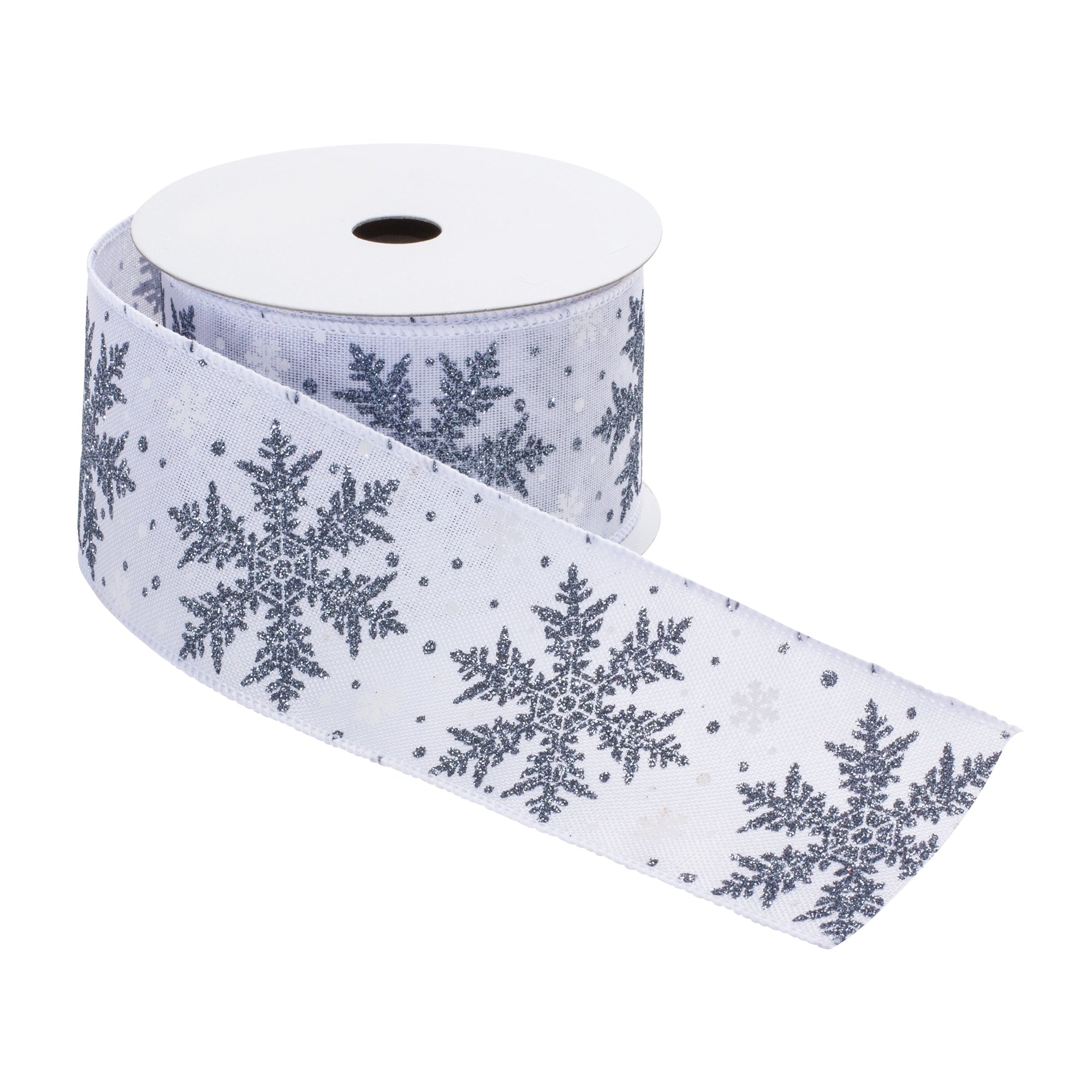 Holiday Snowflake Ribbon (Set of 2)