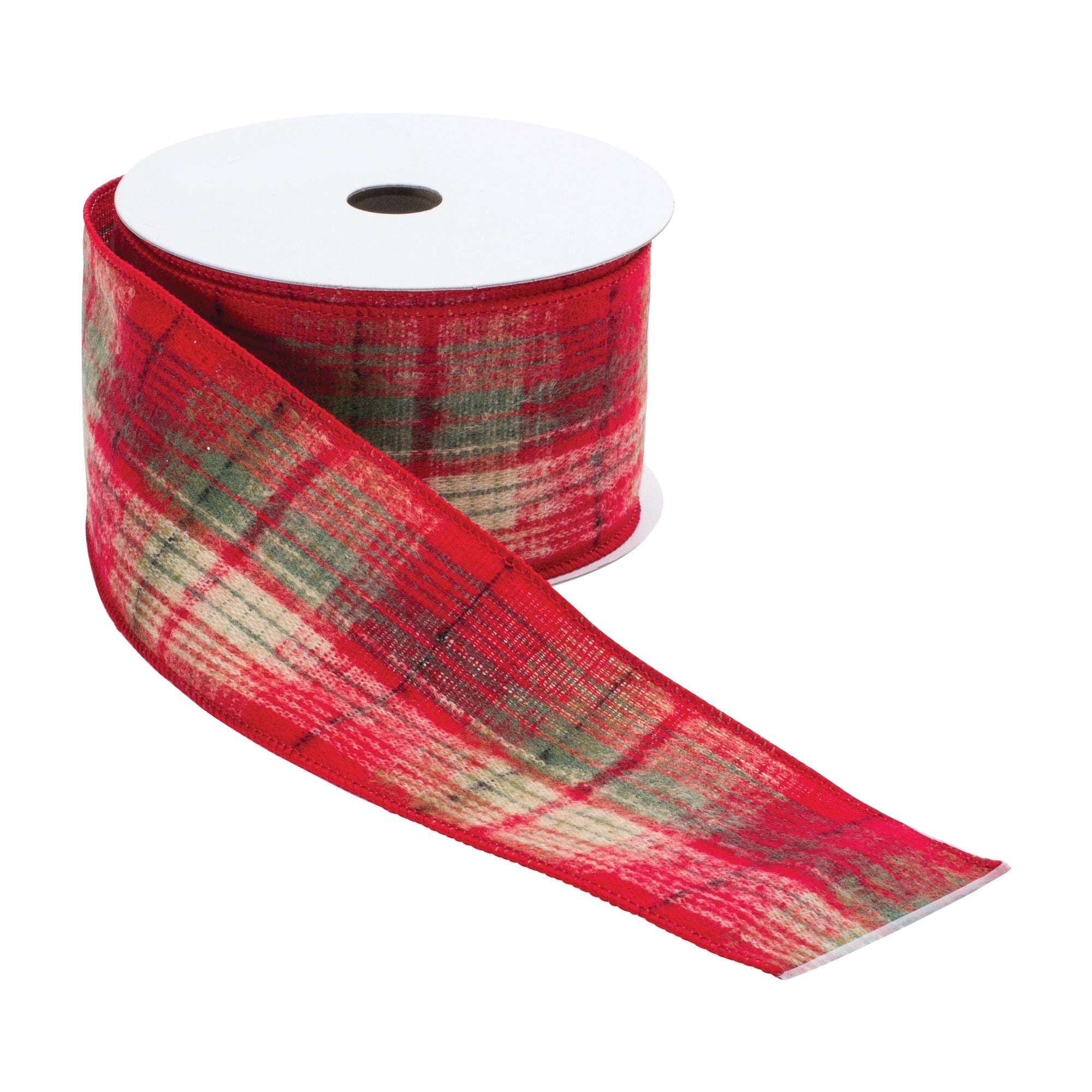 Plaid Holiday Ribbon (Set of 2)