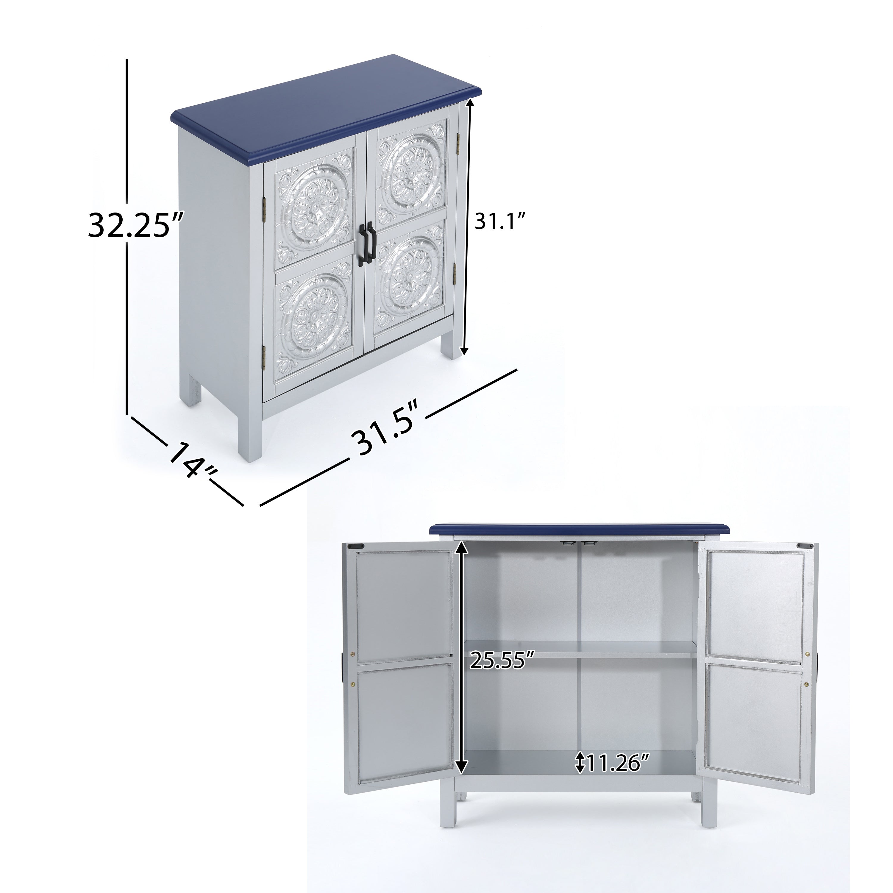 Tm Home Tile Front Cabinet