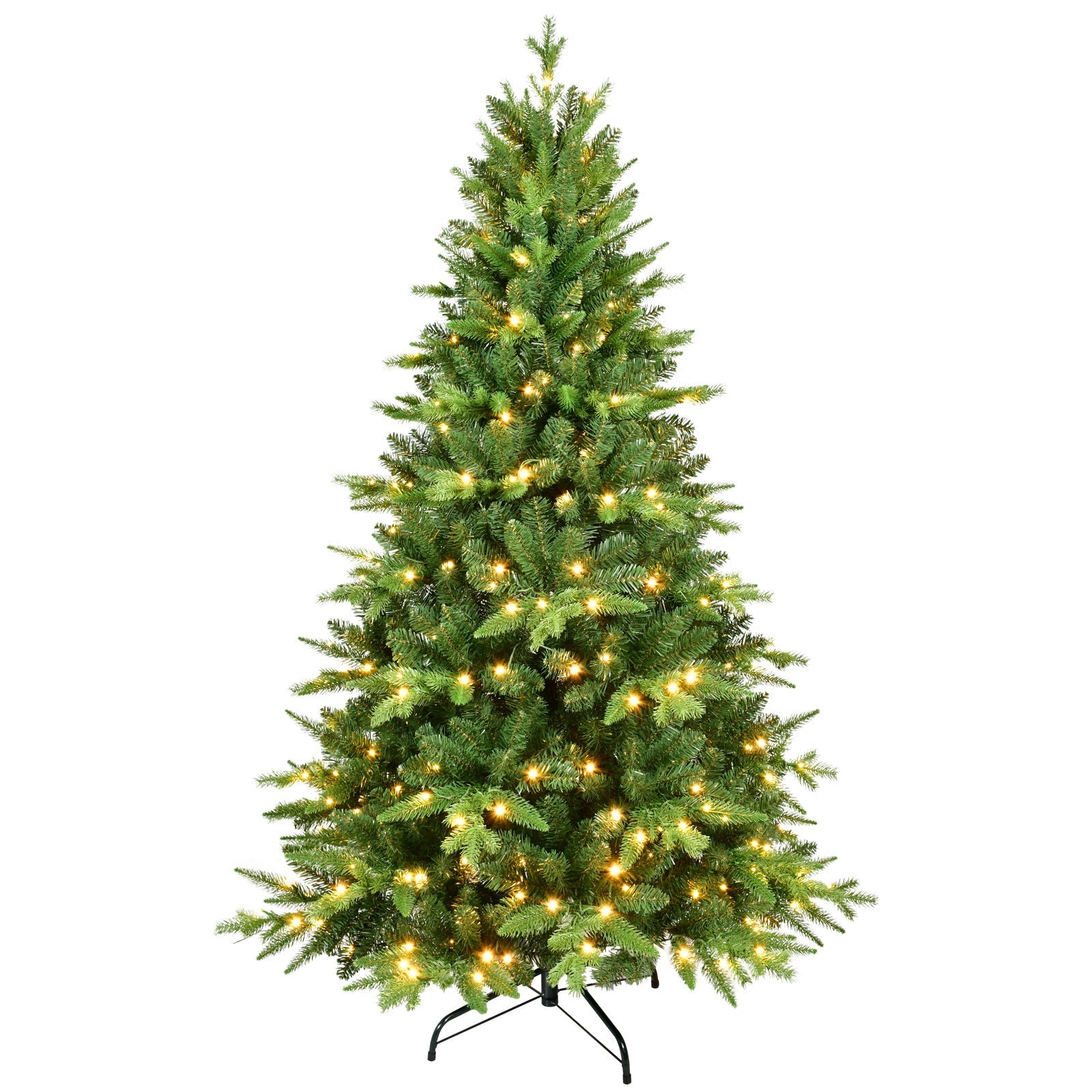 7FT PE&PVC Prelit Christmas Tree