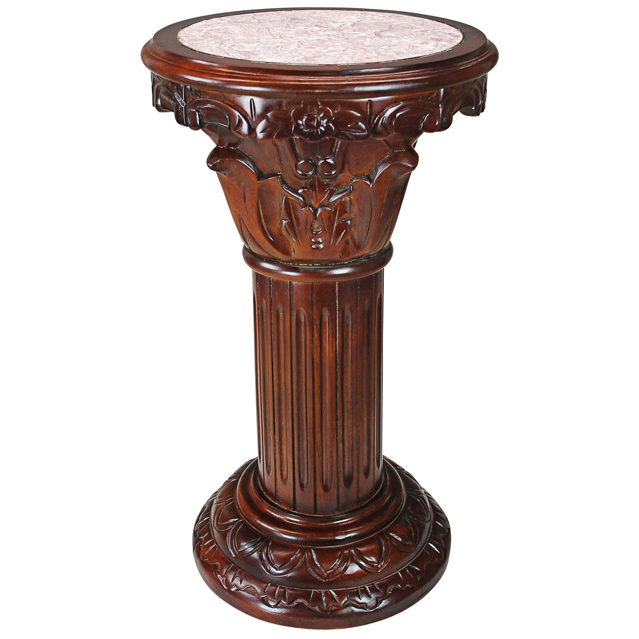 Imperia Marble-Inlaid Column: Medium