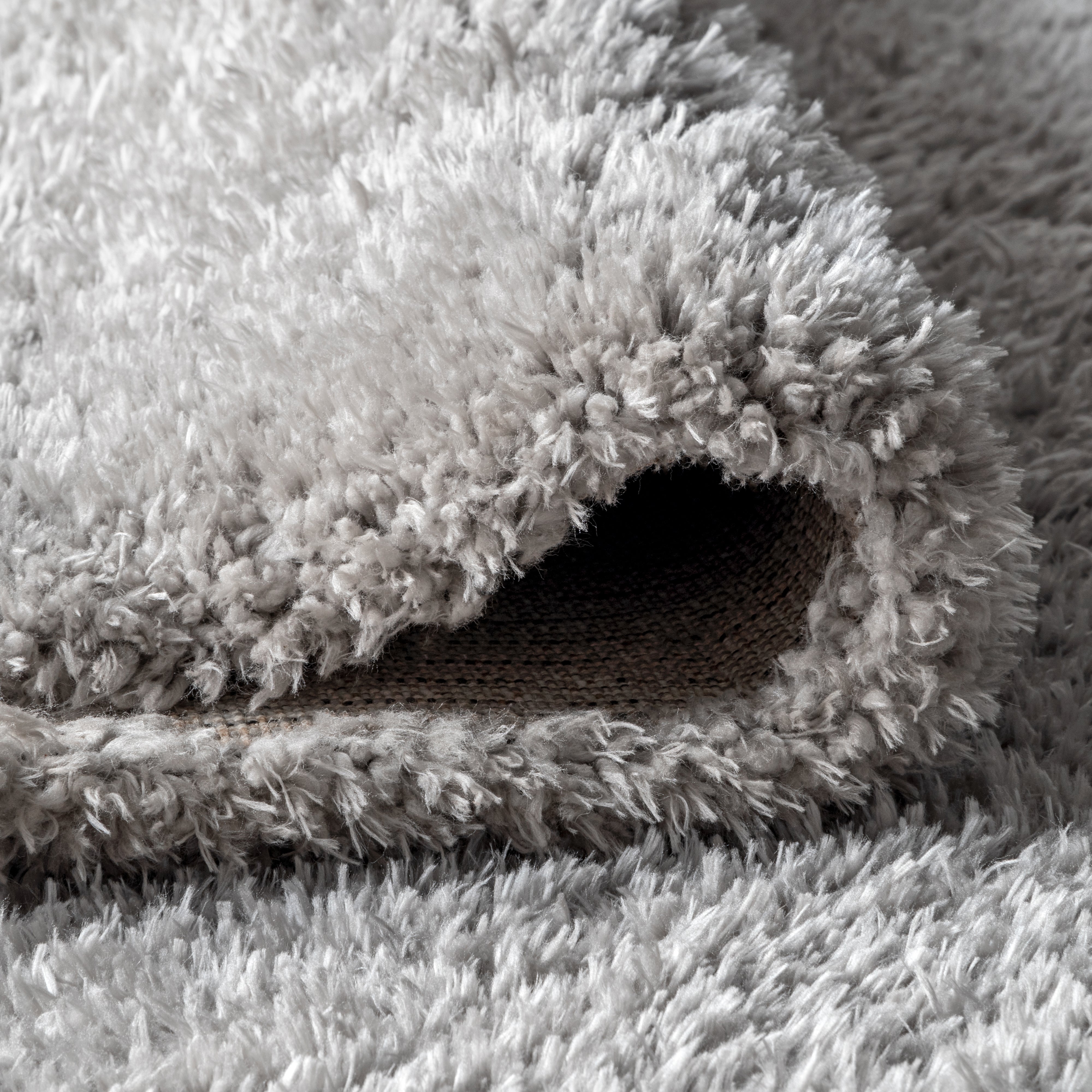 Aydin Solid Plush Shag Runner Rug