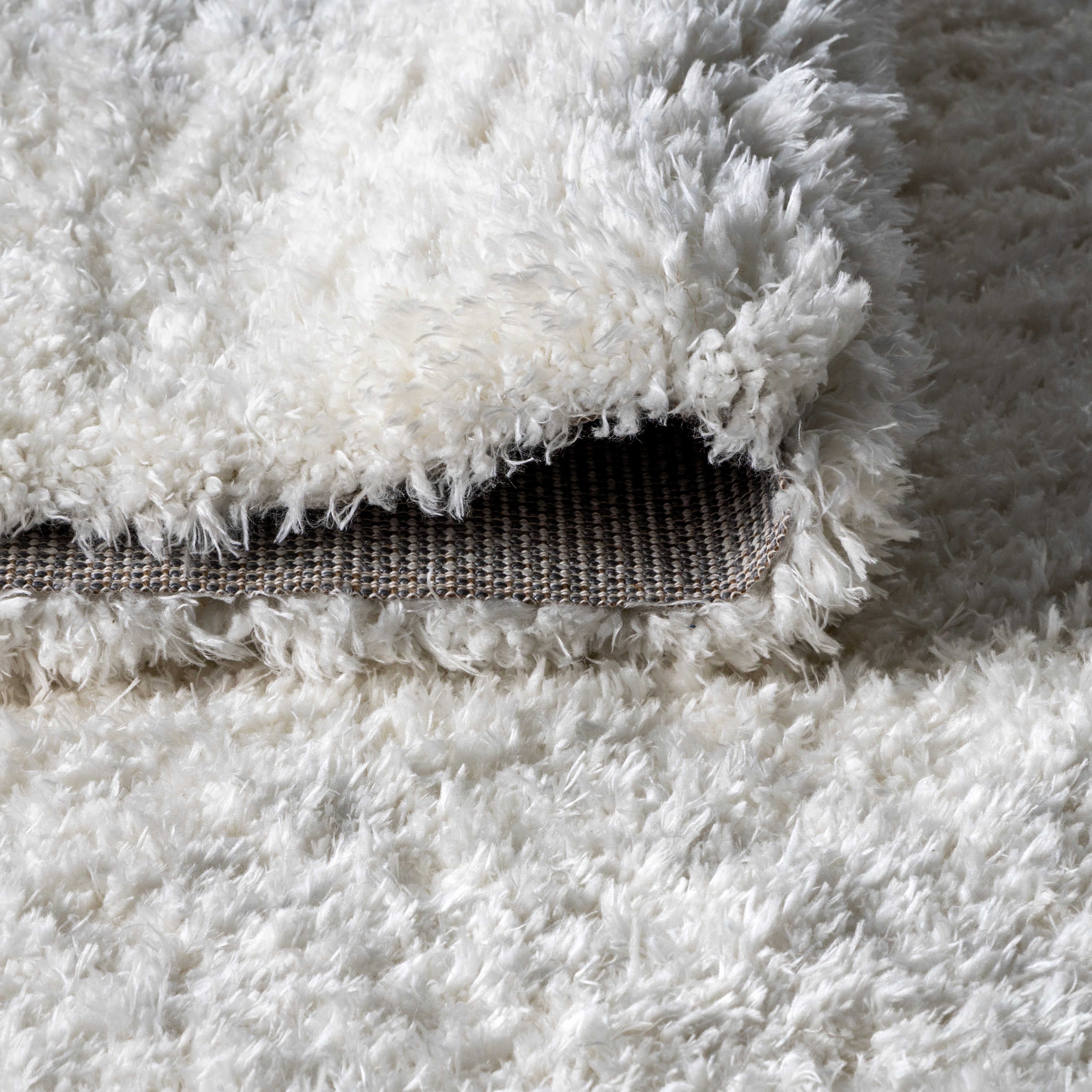 Aydin Solid Plush Shag Runner Rug