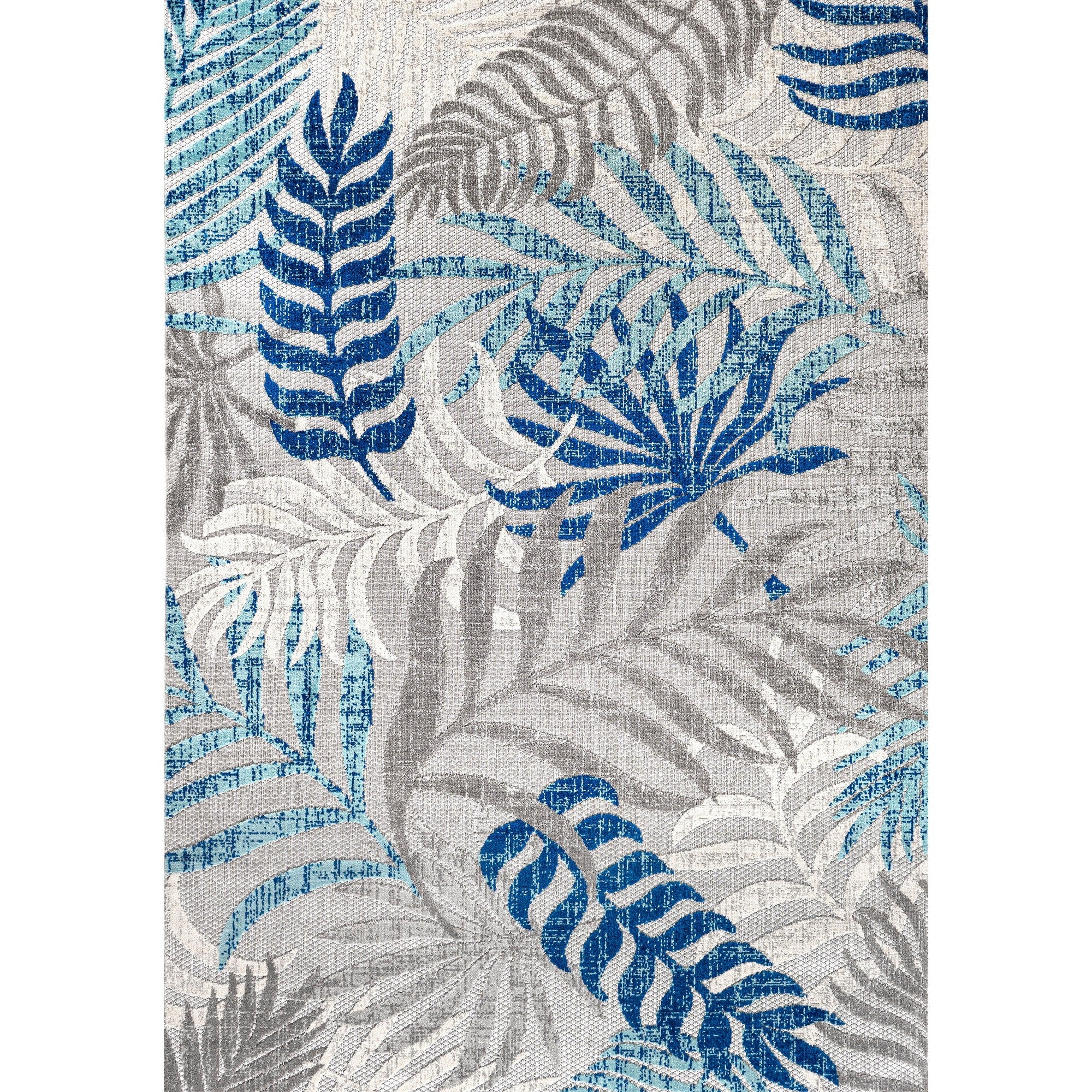 Tropics Palm Leaves Indoor/Outdoor Area Rug