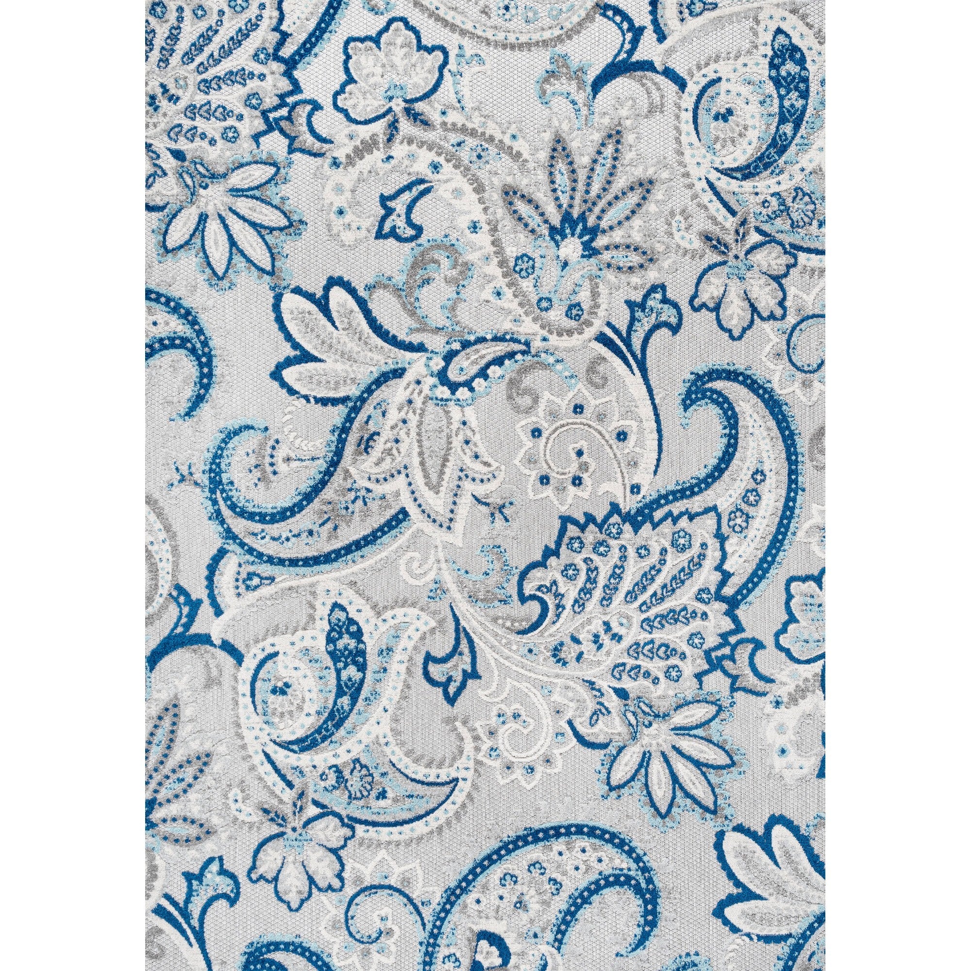 Gordes Paisley High-Low Indoor/Outdoor Area Rug