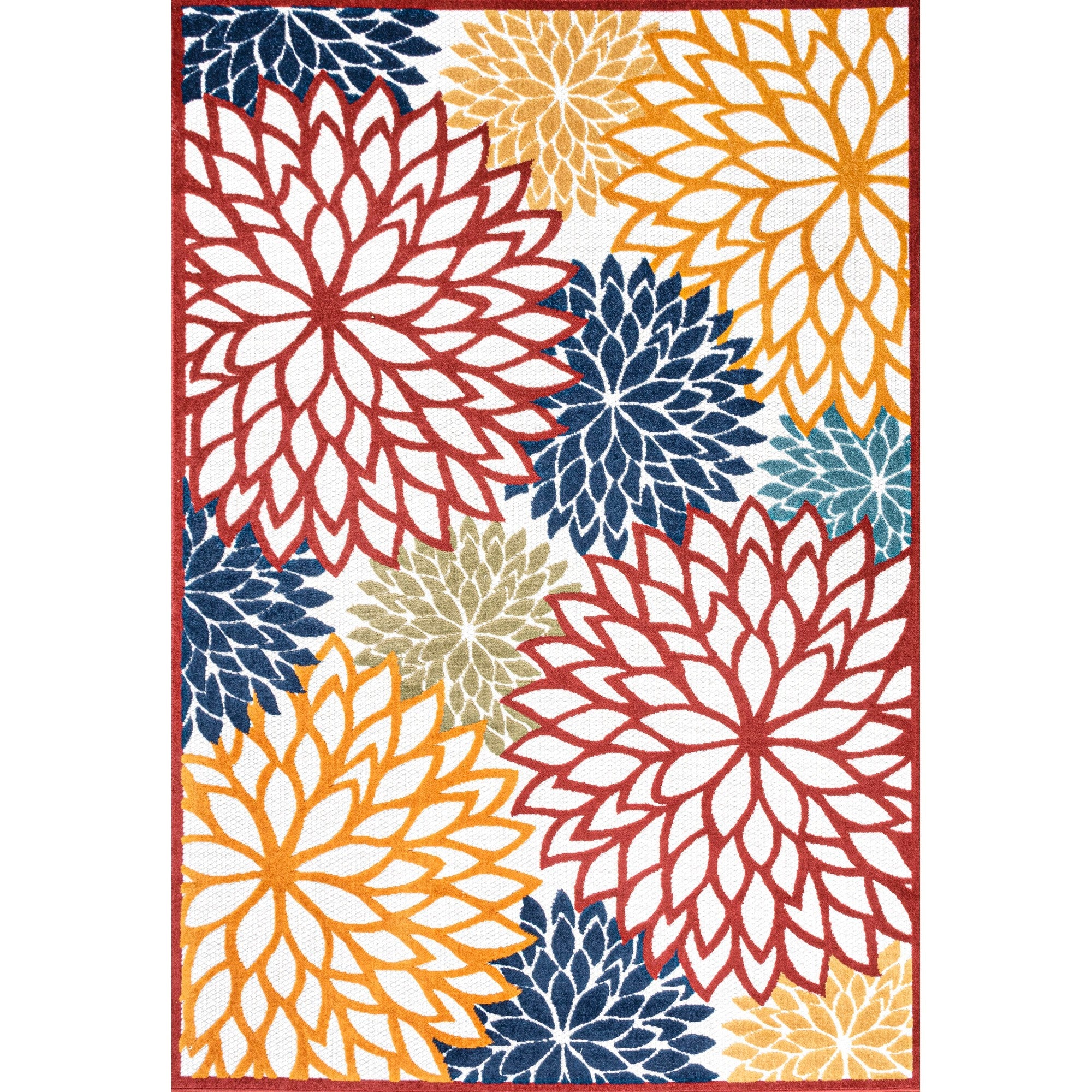 Minori Floral High-Low Indoor/Outdoor Area Rug