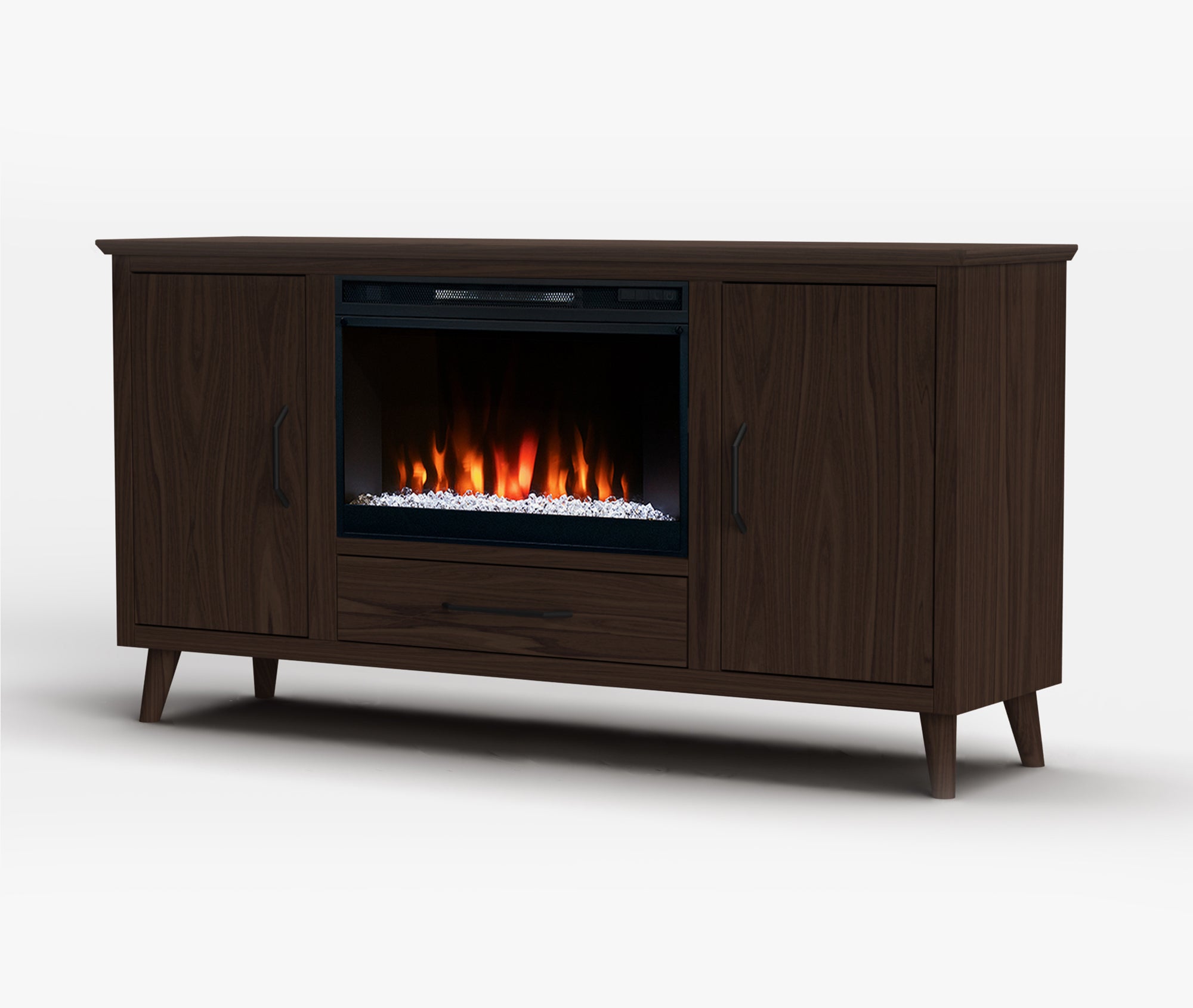 64" Arcadia Fireplace TV Stand