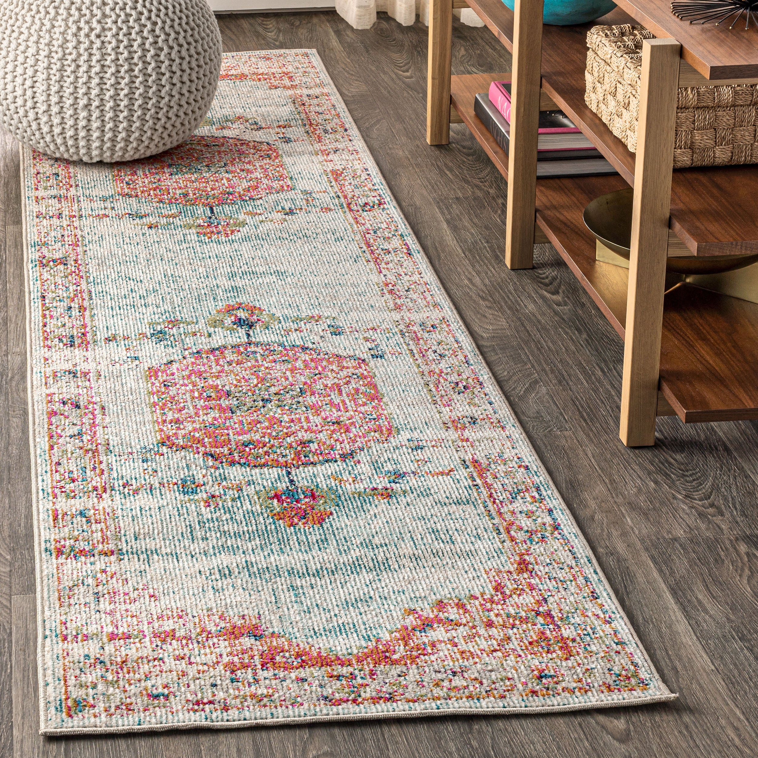 Andalus Vintage Medallion Runner Rug