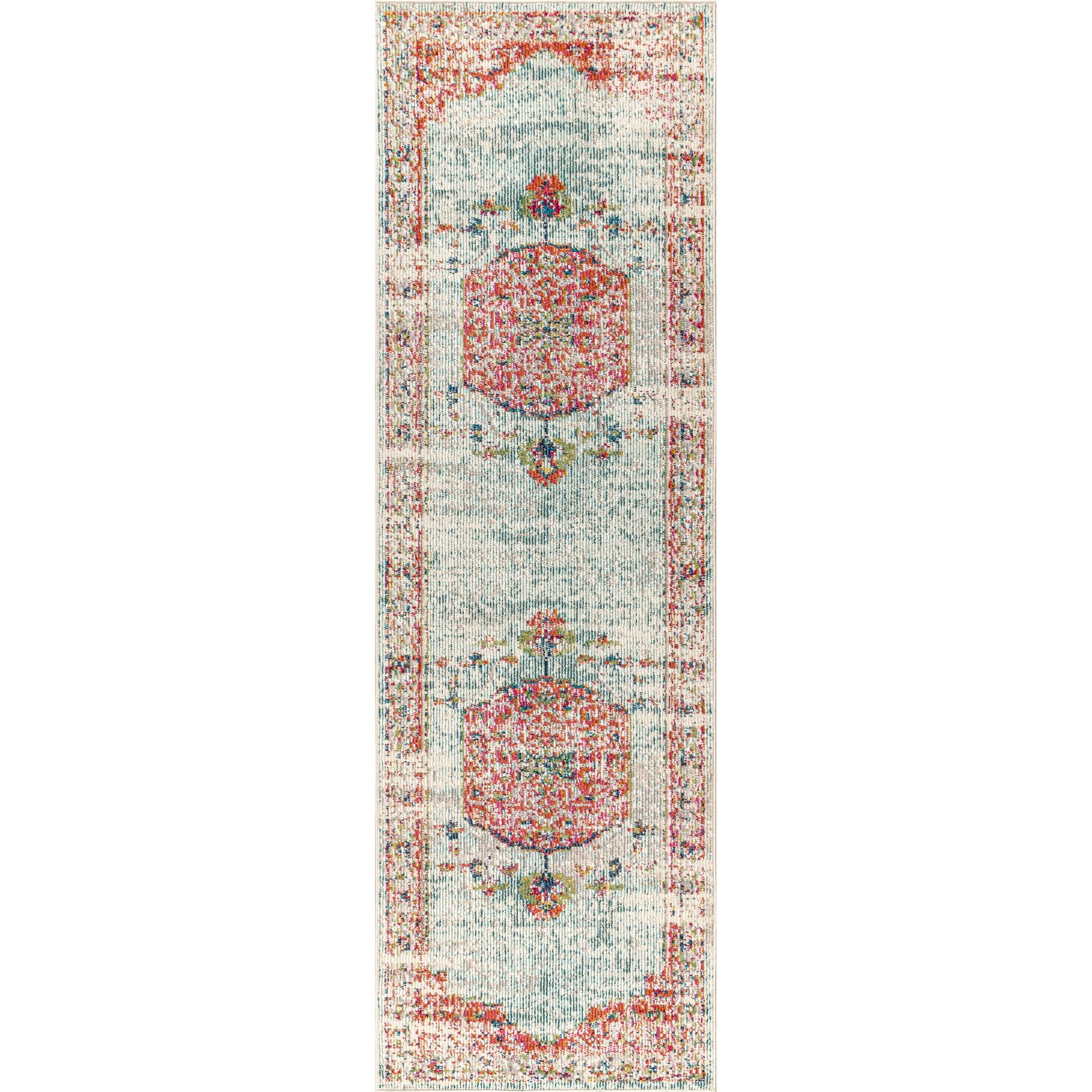 Andalus Vintage Medallion Runner Rug