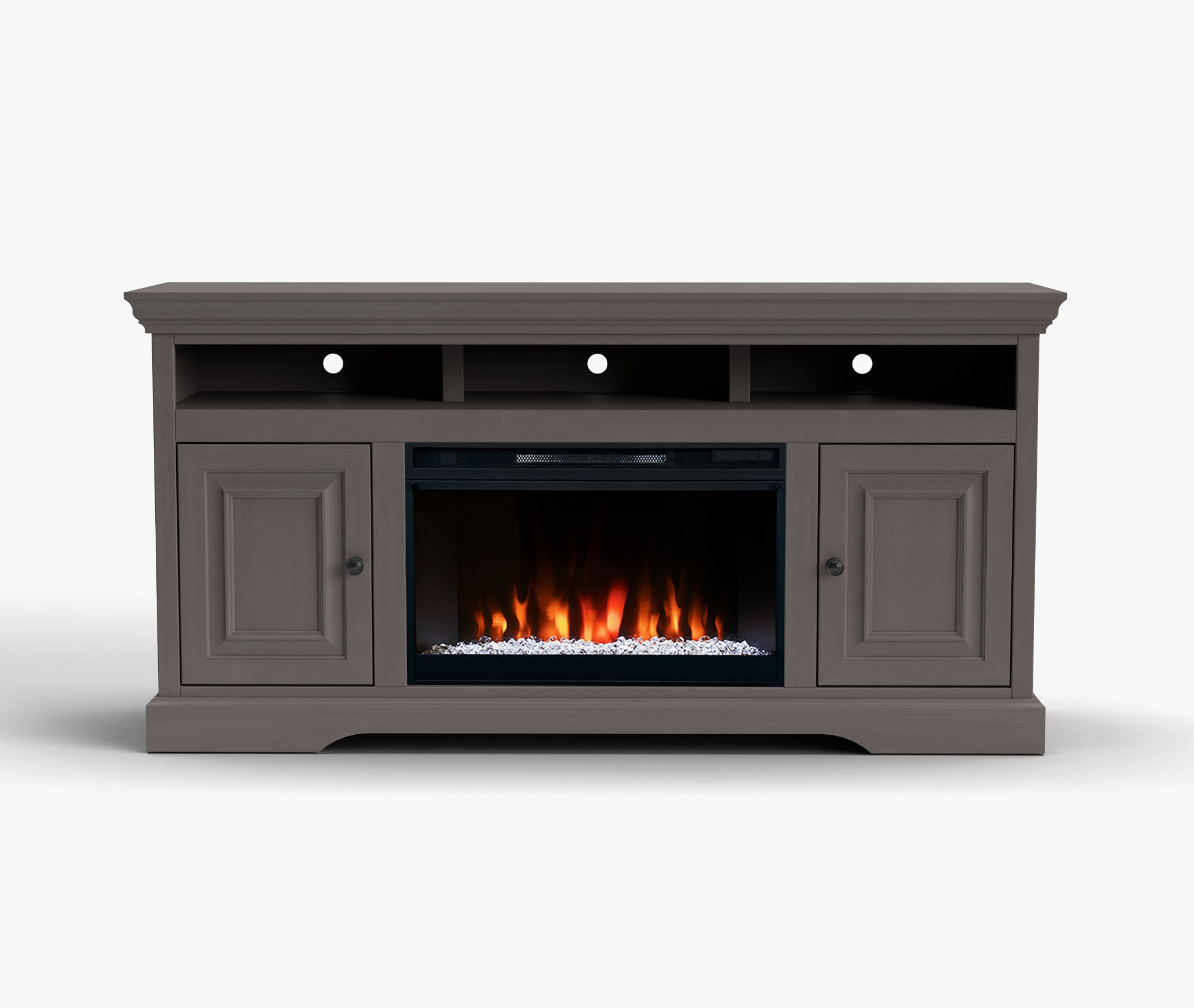 64" Charleston Fireplace TV Stand