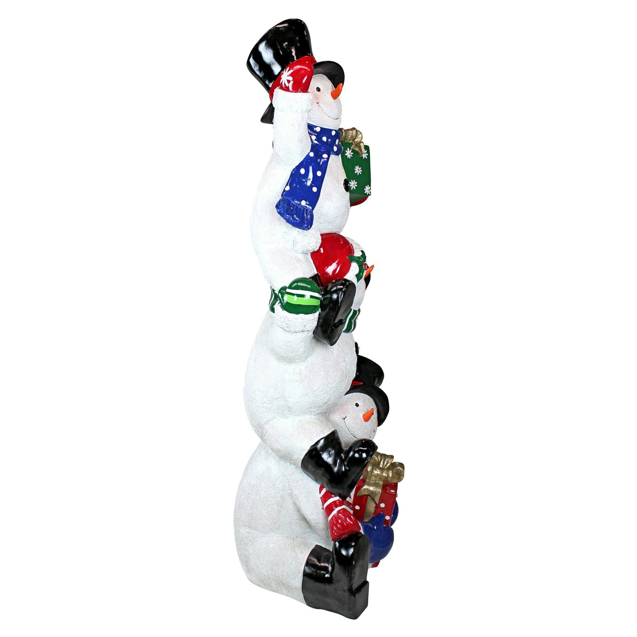 SnowBro's Illuminated Snowman Holiday Statue: Giant