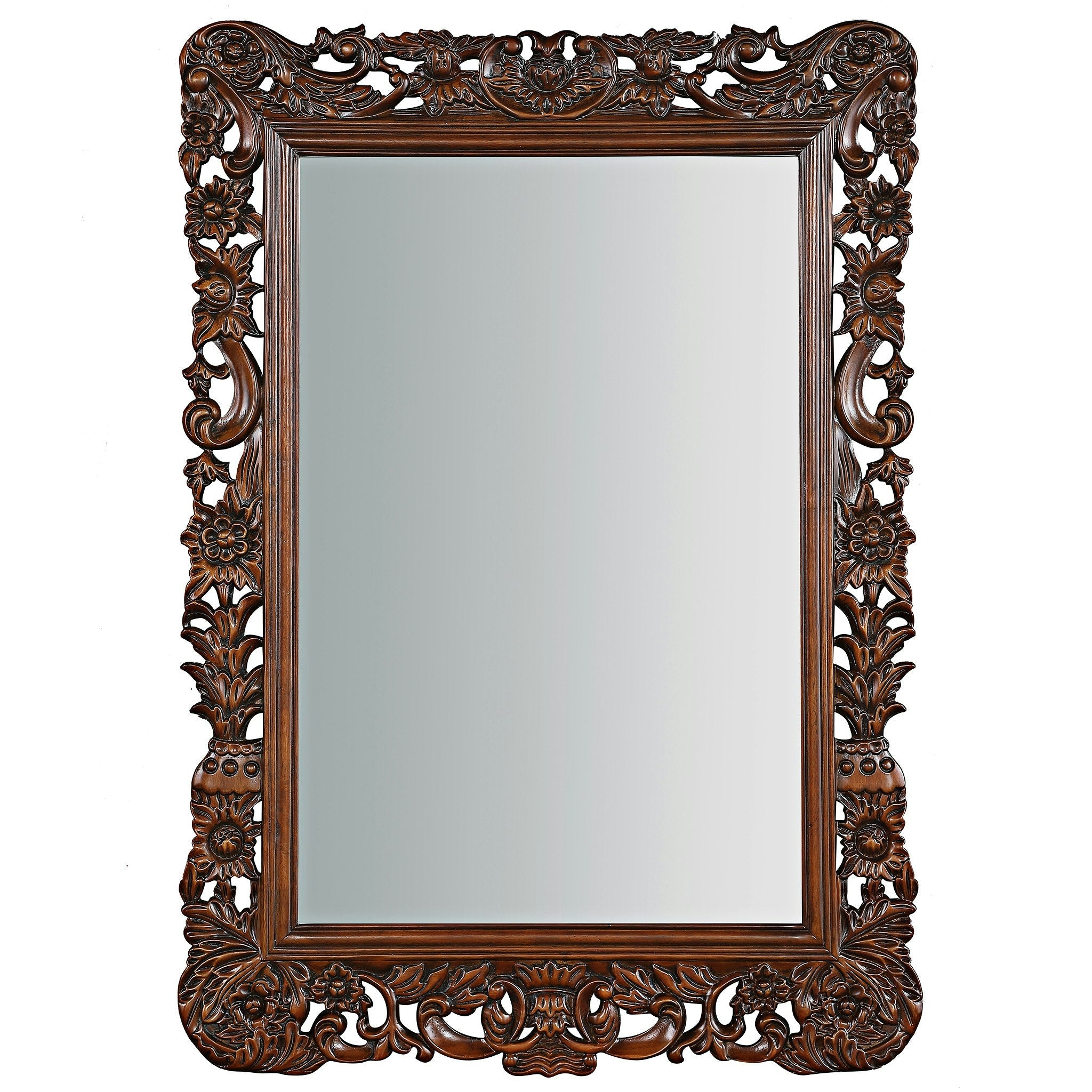 The Royal Baroque Hardwood Mirror