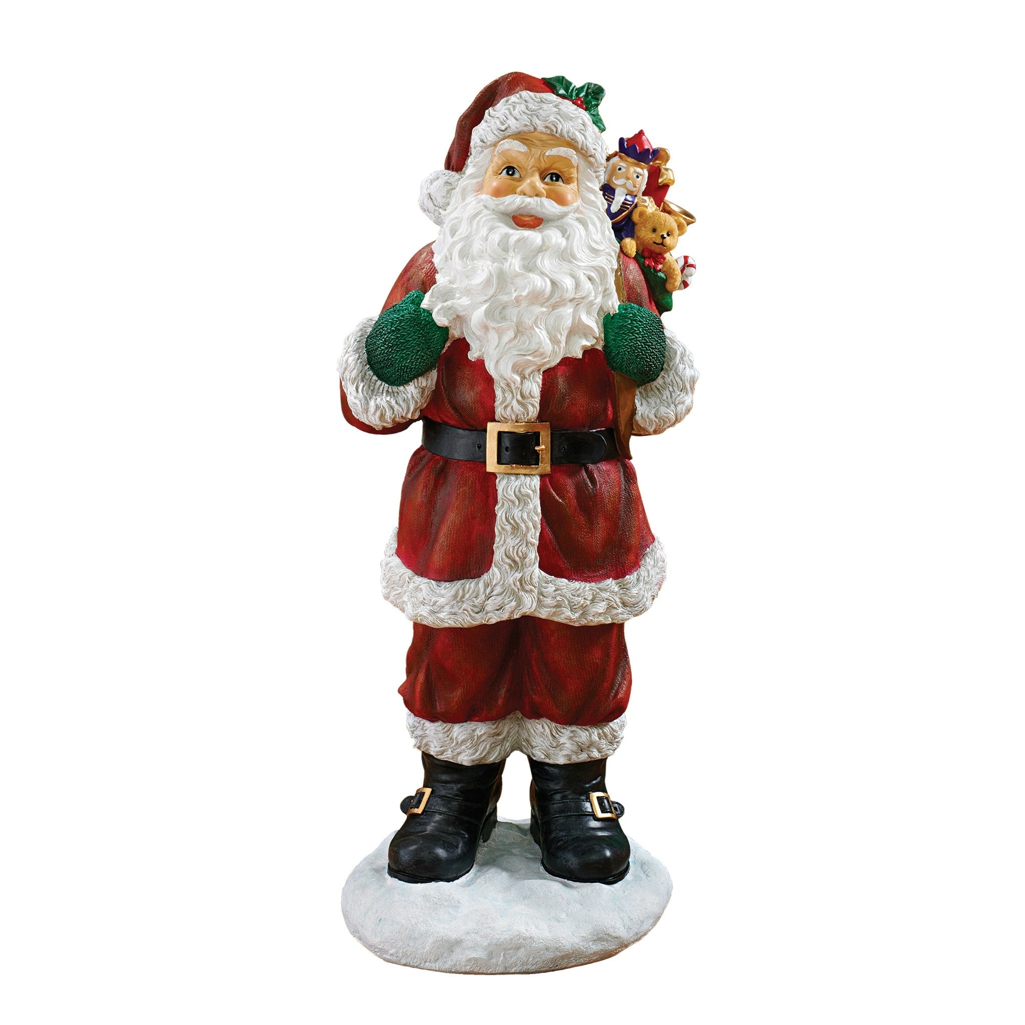 A Visit from Santa Claus Holiday Statue 3ft Statue