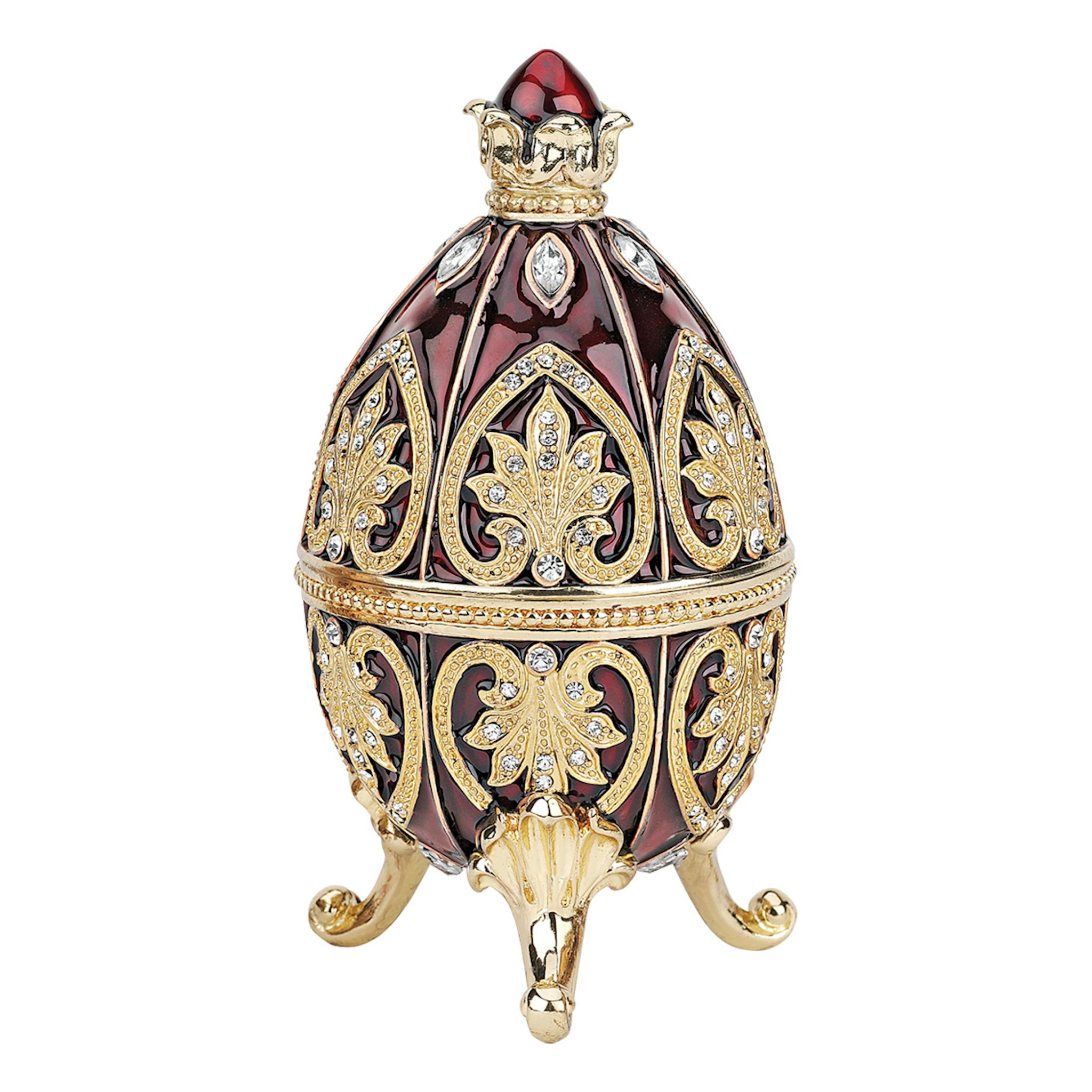 Alexander Palace Collection Romanov Style Enameled Egg: Polotsk